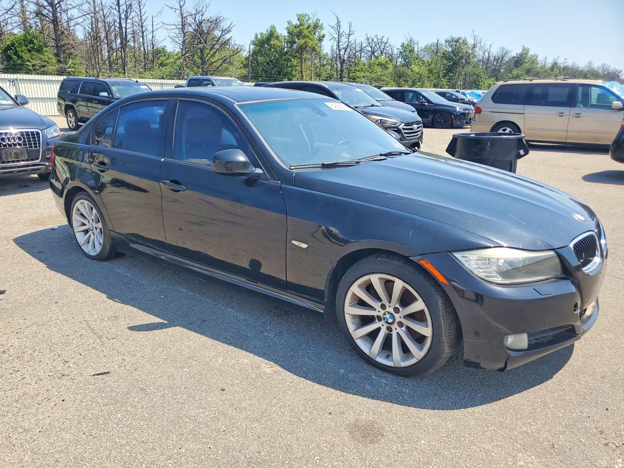 2011 Bmw 328 Черный vin: WBAPK7C53BA820902