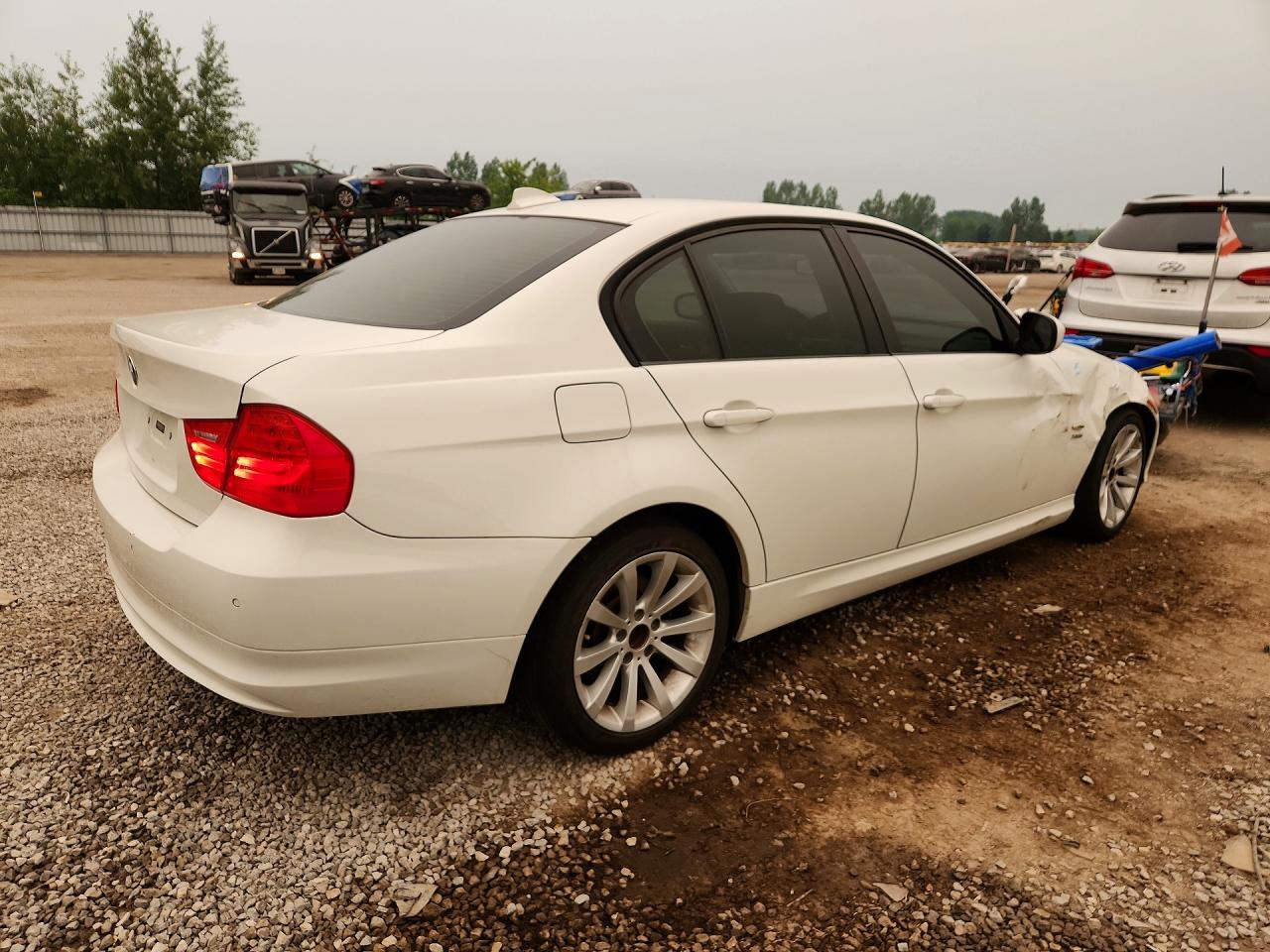 2011 Bmw 328 I White vin: WBAPK7C53BF083932