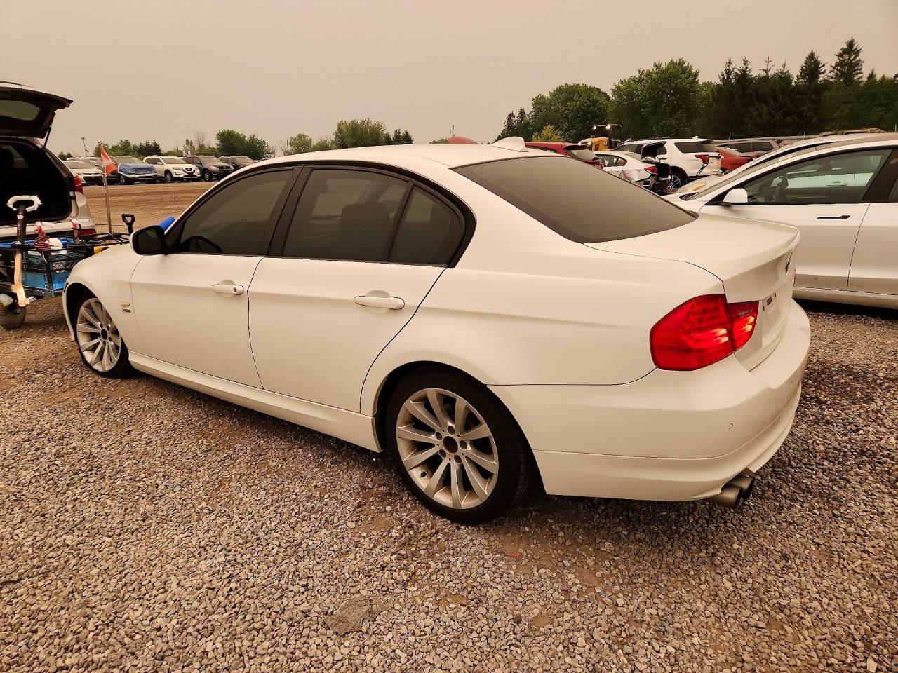 2011 Bmw 328 I White vin: WBAPK7C53BF083932