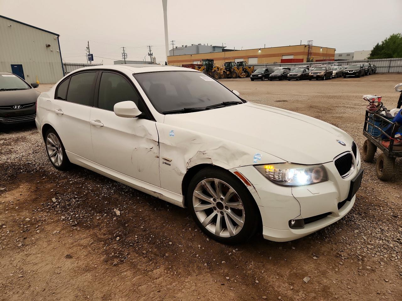 2011 Bmw 328 I White vin: WBAPK7C53BF083932