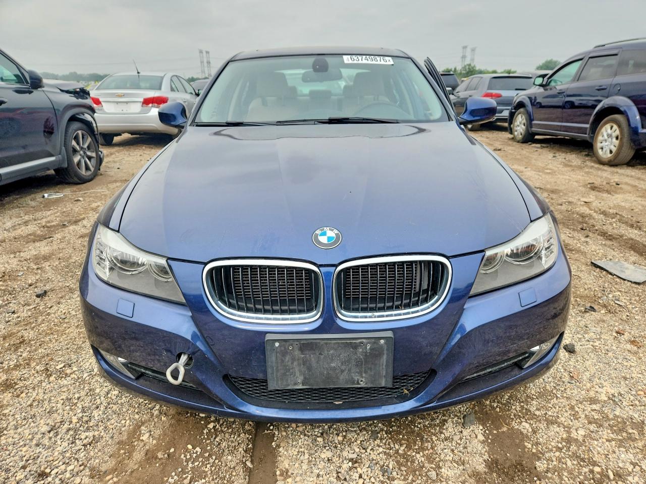 2011 Bmw 328 Xi Blue vin: WBAPK7C53BF087205
