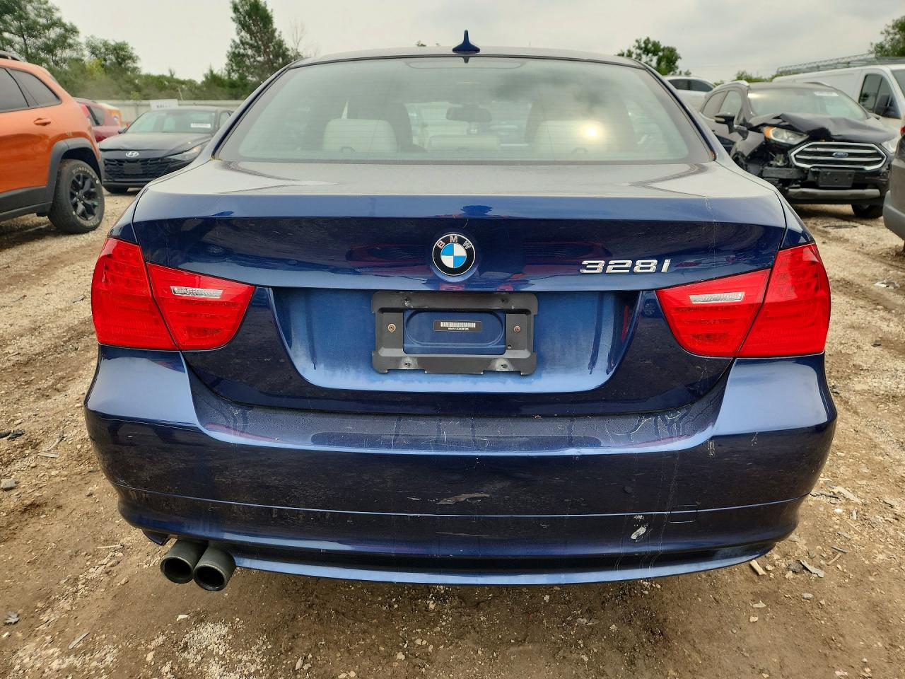 2011 Bmw 328 Xi Blue vin: WBAPK7C53BF087205