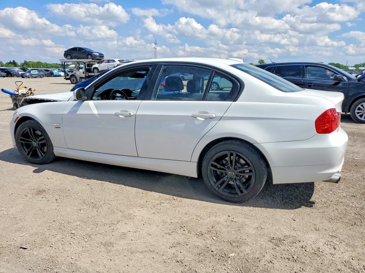2011 Bmw 328 Xi White vin: WBAPK7C54BA974938