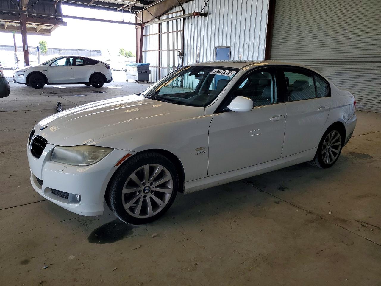 2010 Bmw 328 Xi White vin: WBAPK7C55AA458330