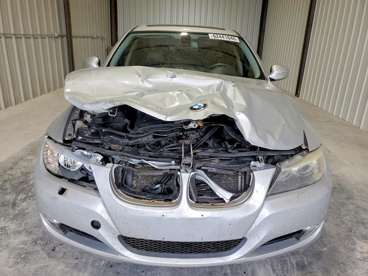 2010 Bmw 328 Xi Silver vin: WBAPK7C55AA461826
