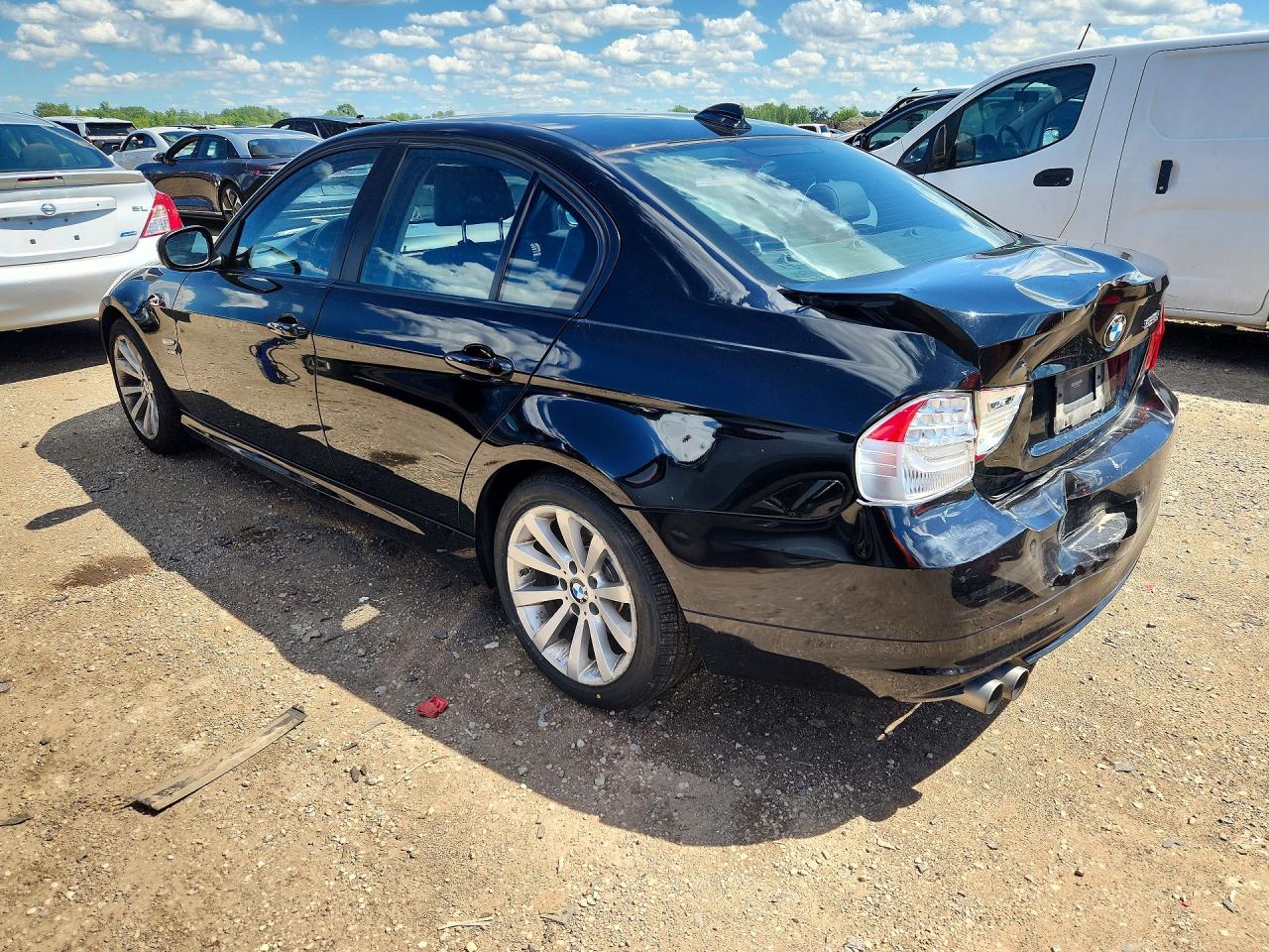 2011 Bmw 328 Xi Black vin: WBAPK7C55BF087898
