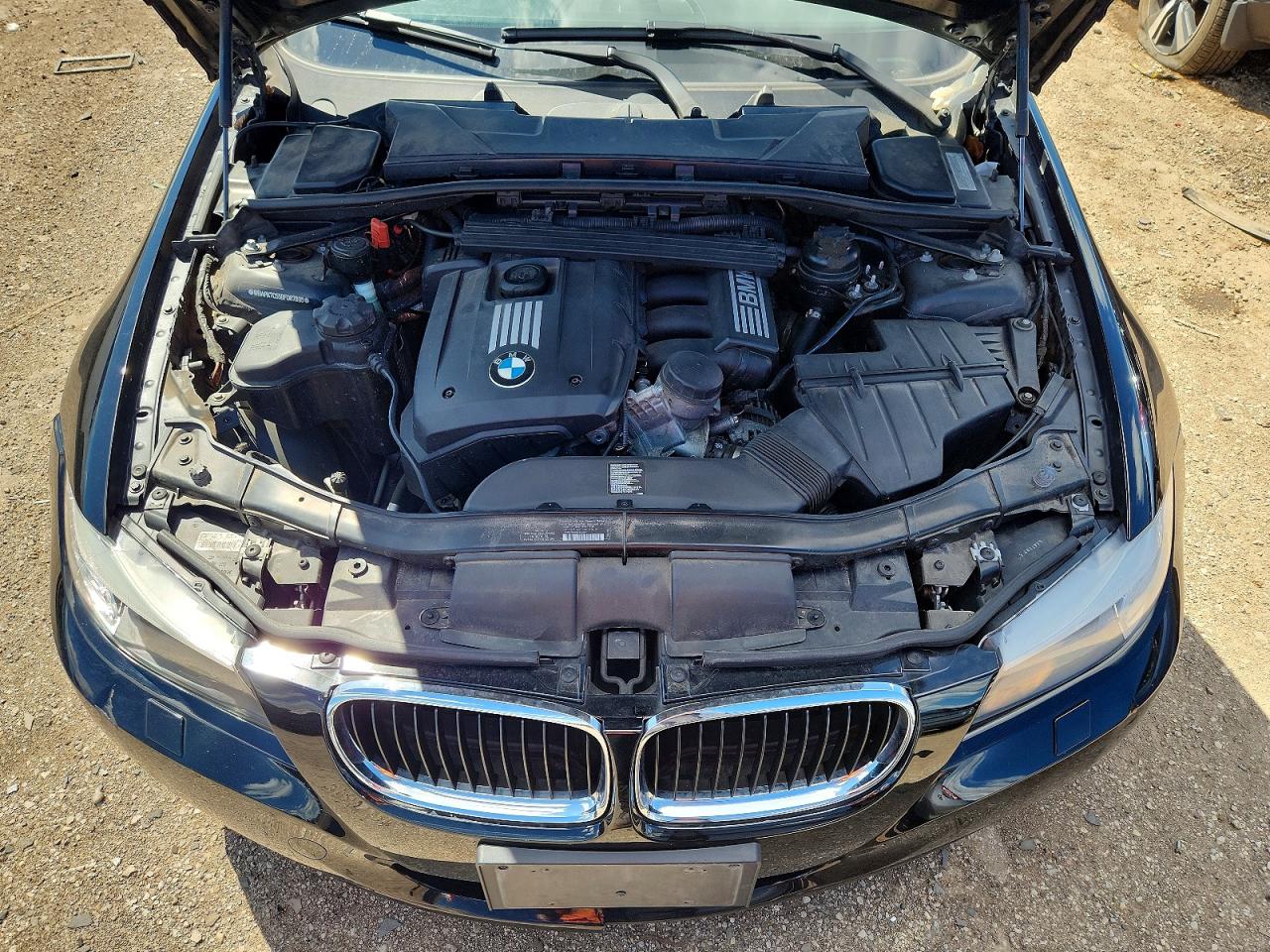 2011 Bmw 328 Xi Black vin: WBAPK7C55BF087898