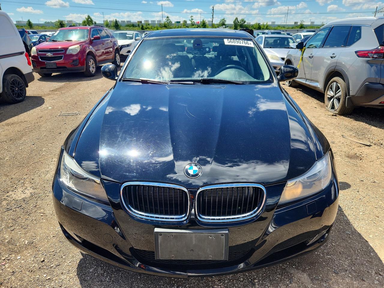 2011 Bmw 328 Xi Black vin: WBAPK7C55BF087898