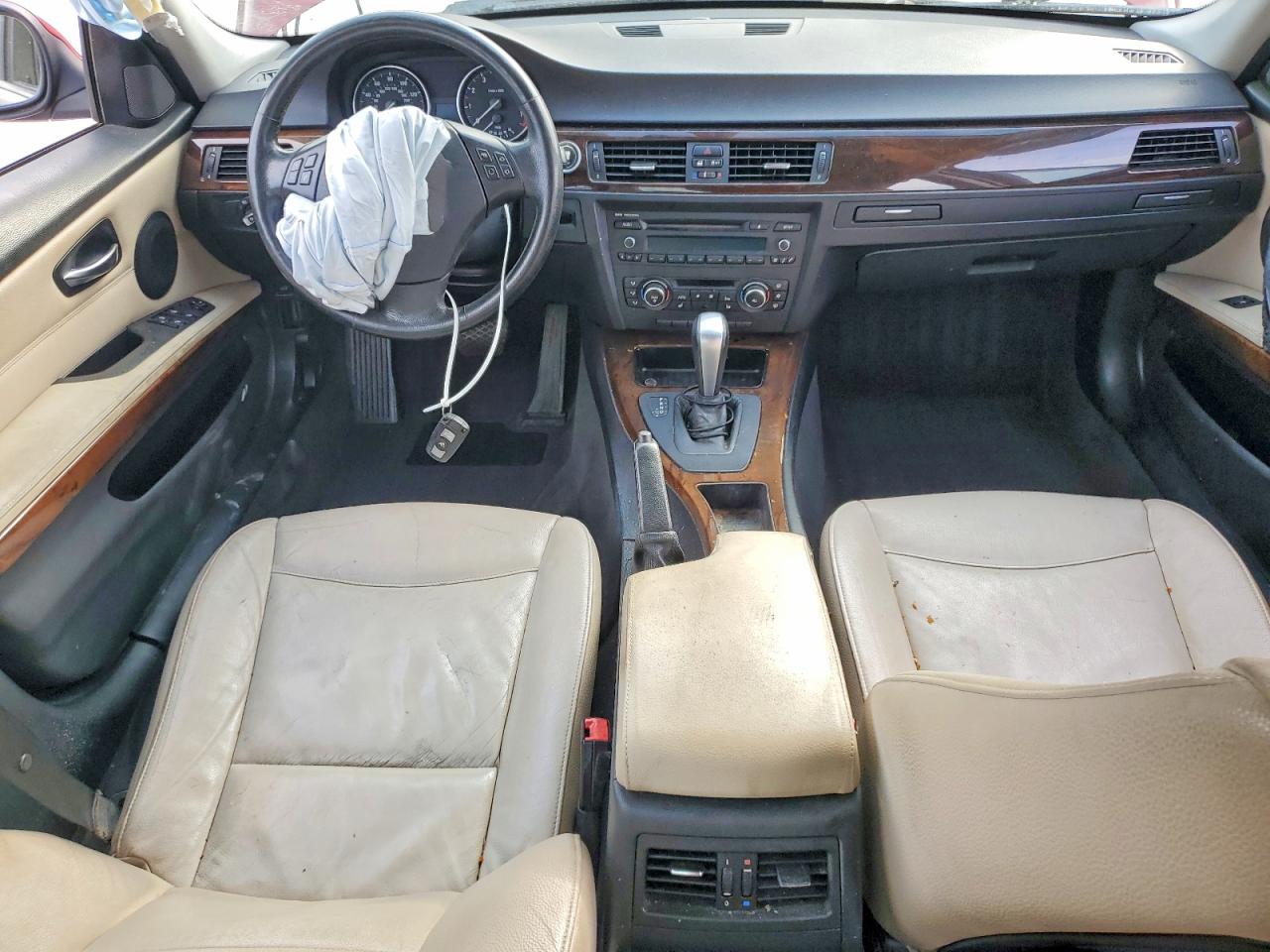 2011 Bmw 328 Xi Red vin: WBAPK7C55BF196149