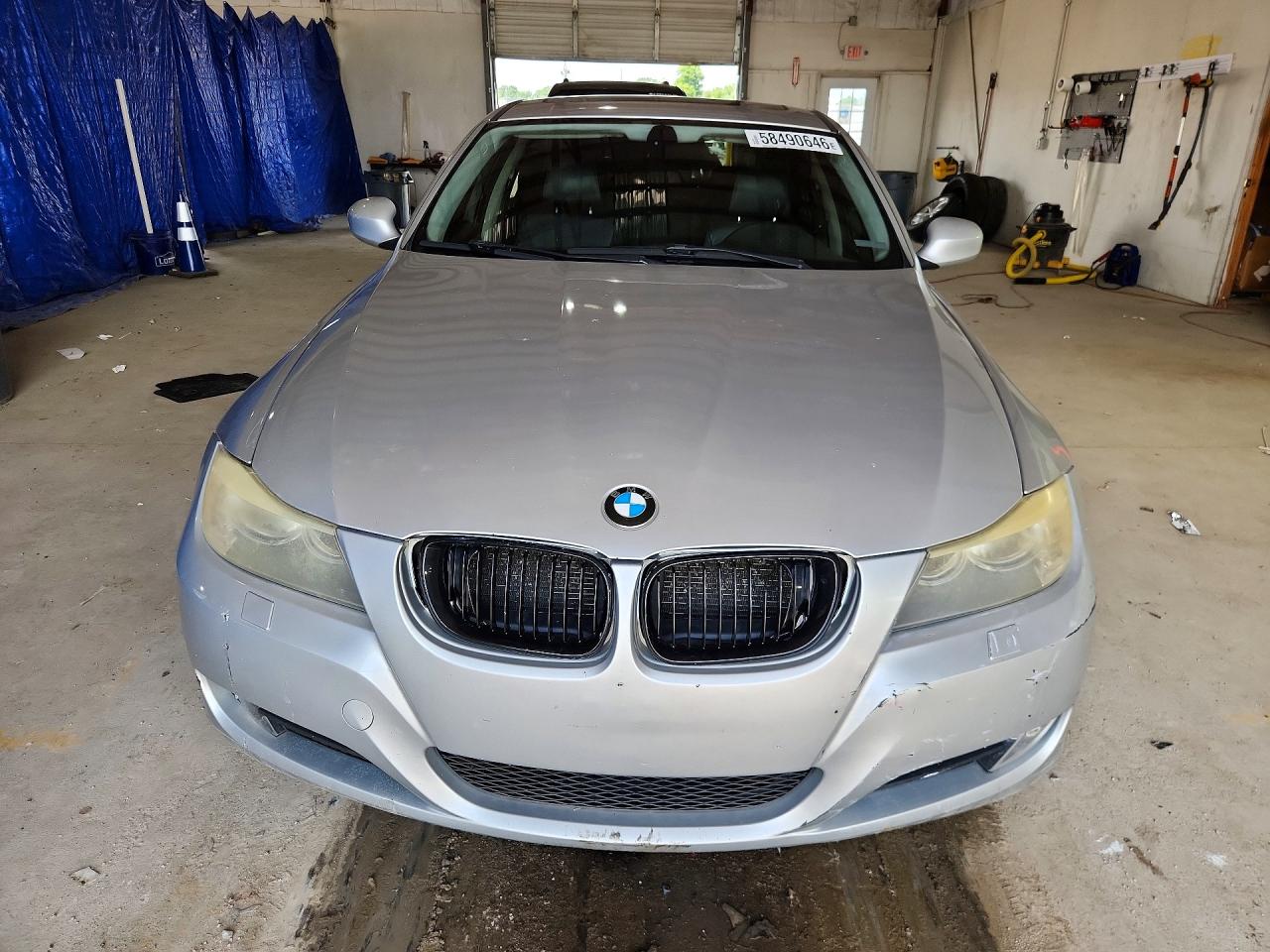 2010 Bmw 328 Xi Silver vin: WBAPK7C56AA460412