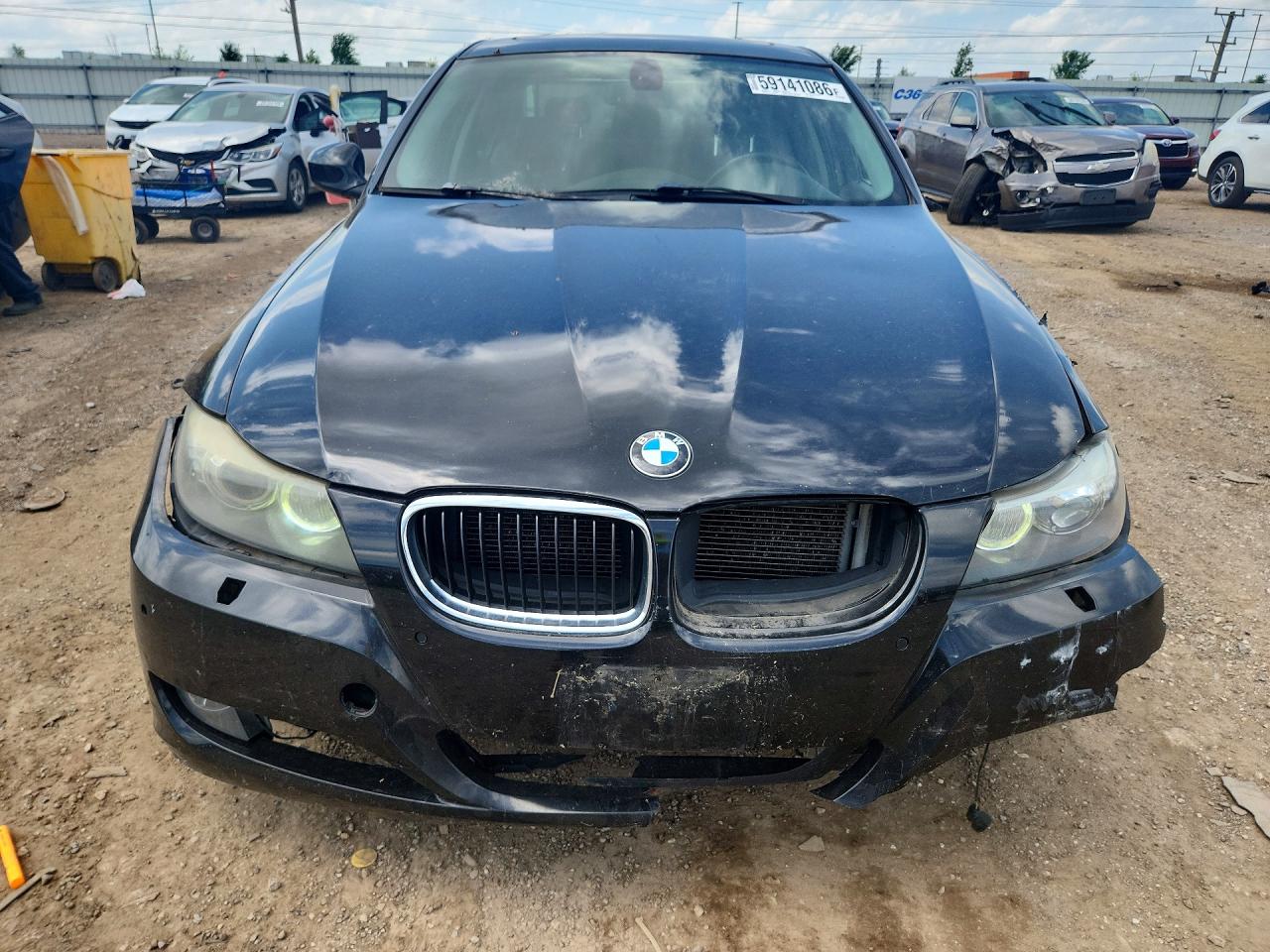 2011 Bmw 328 Xi Black vin: WBAPK7C56BA464090
