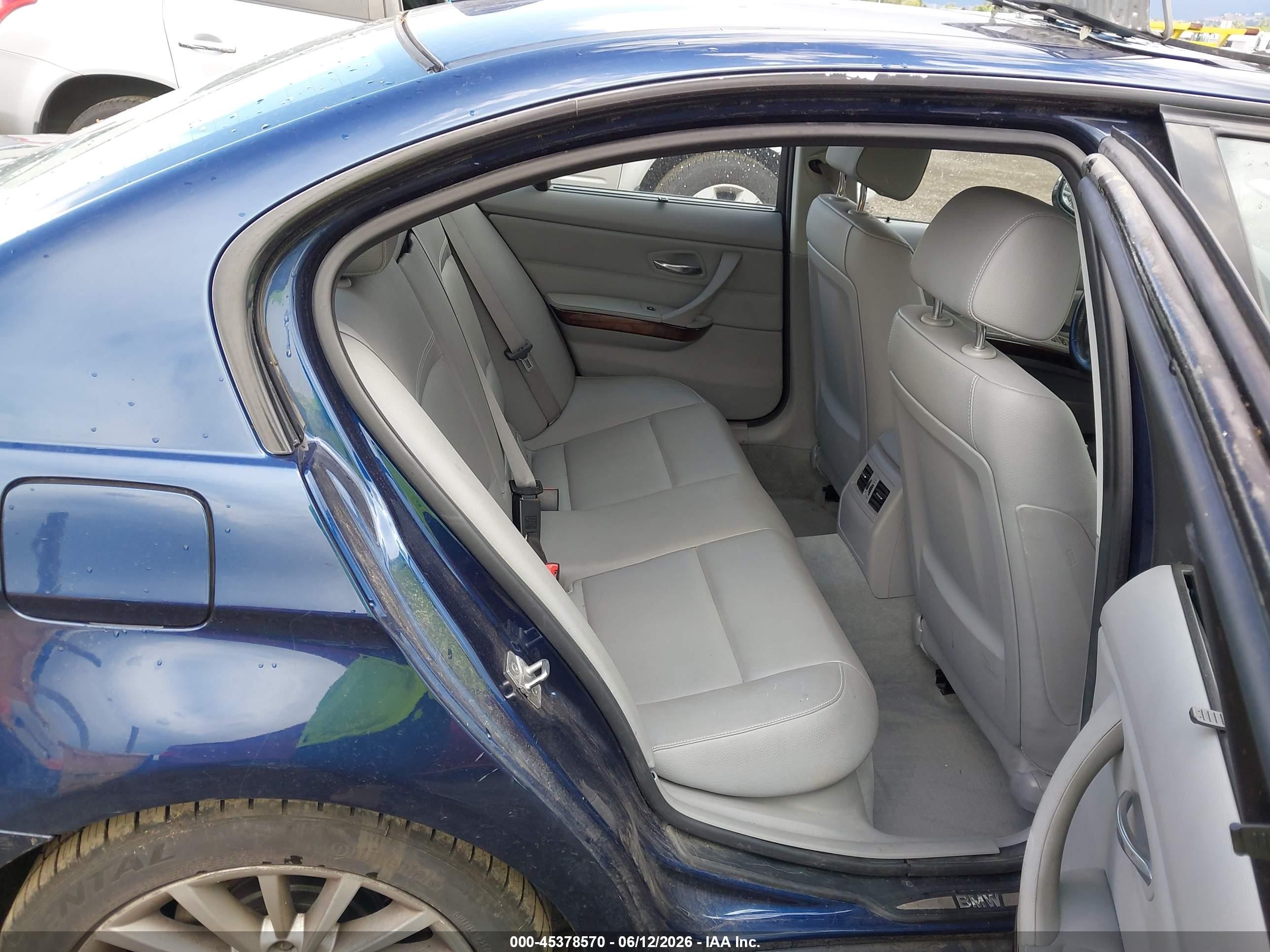 2011 Bmw 328i Xdrive Blue vin: WBAPK7C56BA973645
