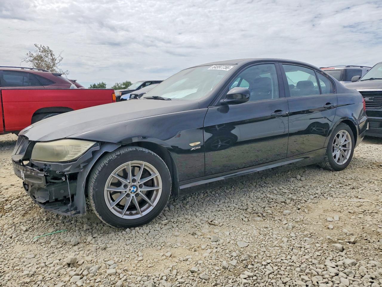 2010 Bmw 328 Xi Black vin: WBAPK7C57AA461052