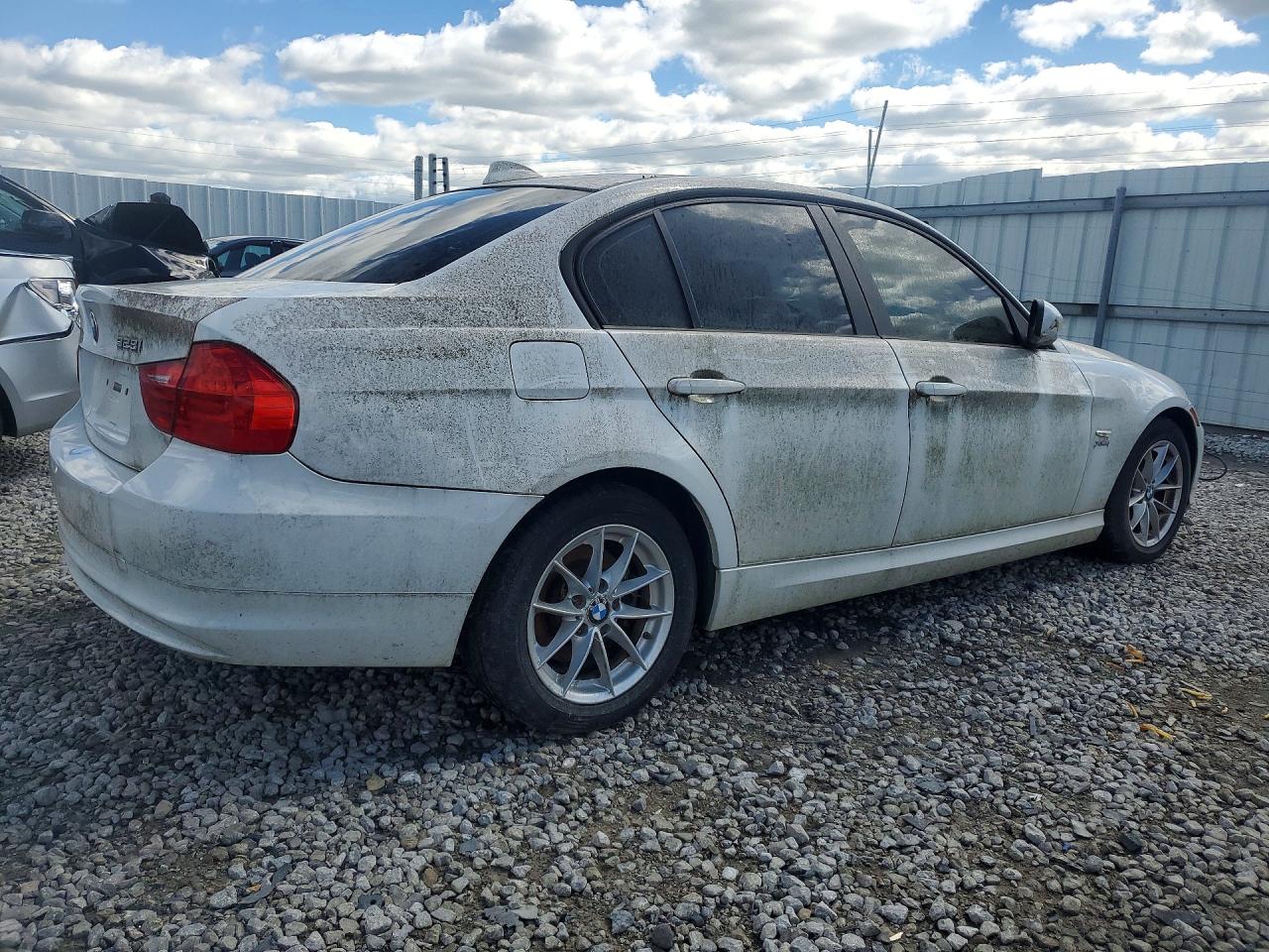 2010 Bmw 328 Xi White vin: WBAPK7C57AA461486