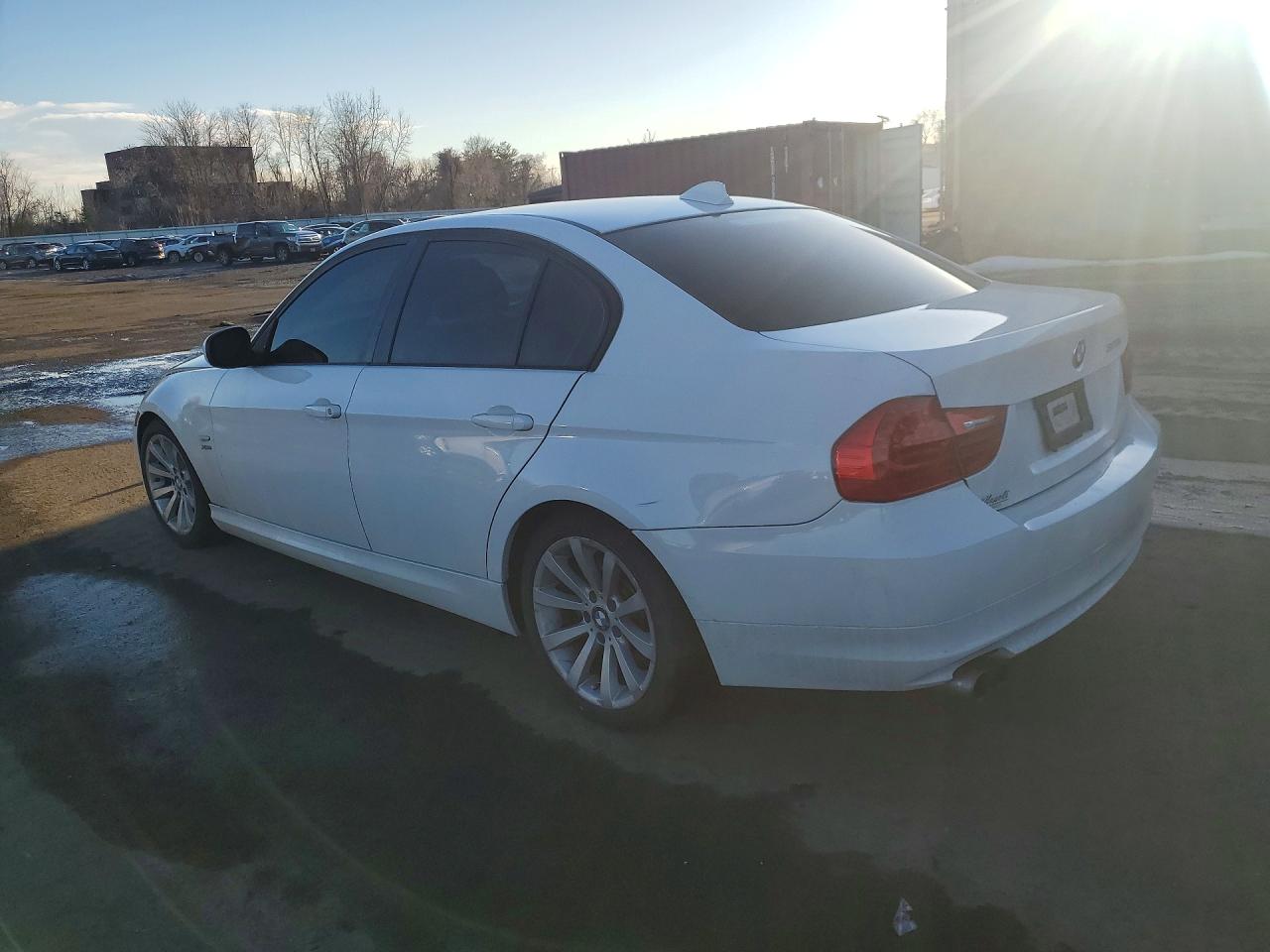 2011 Bmw 328 Xi White vin: WBAPK7C57BA817937