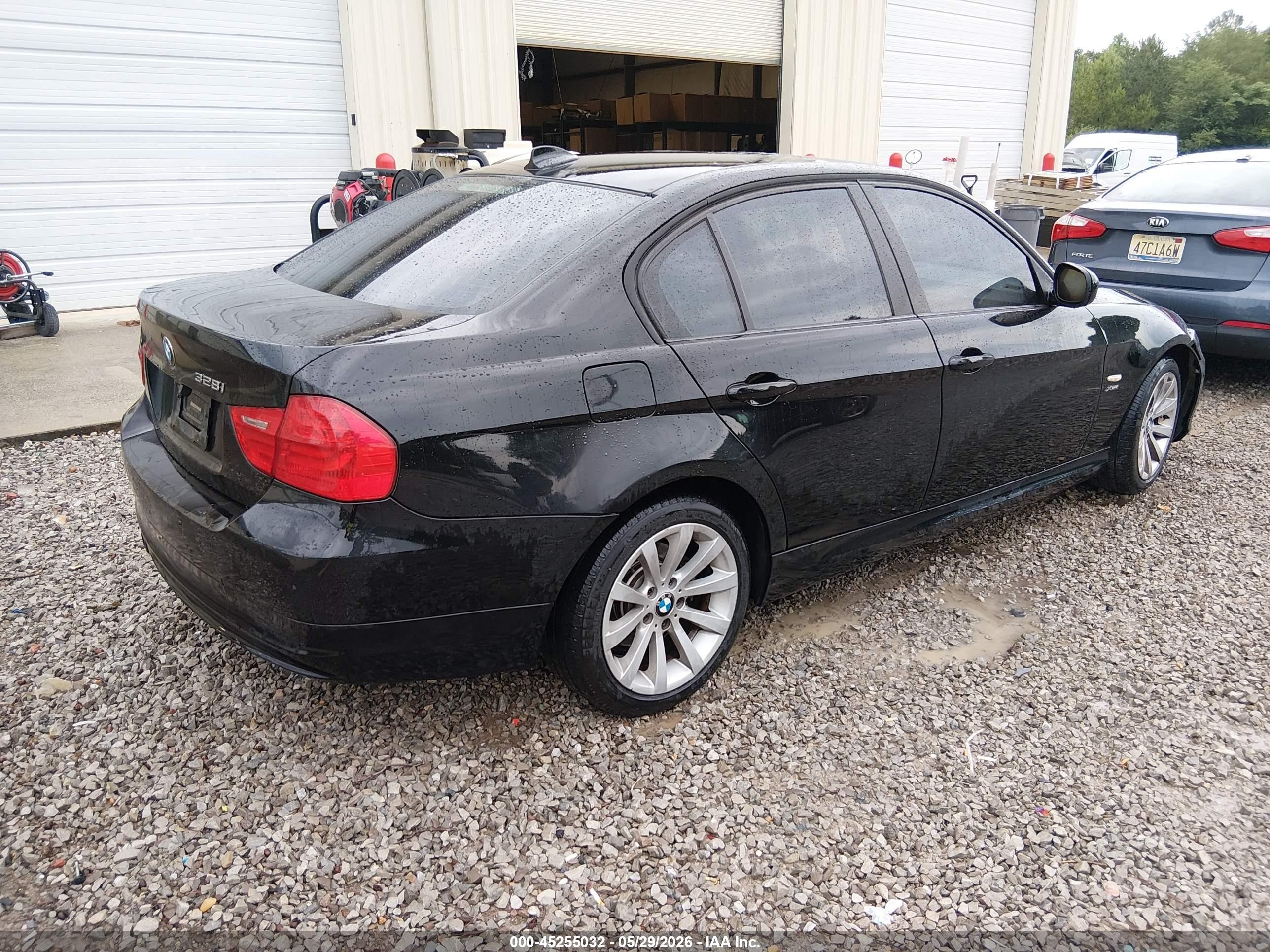 2011 Bmw 328i Xdrive Black vin: WBAPK7C57BA969894