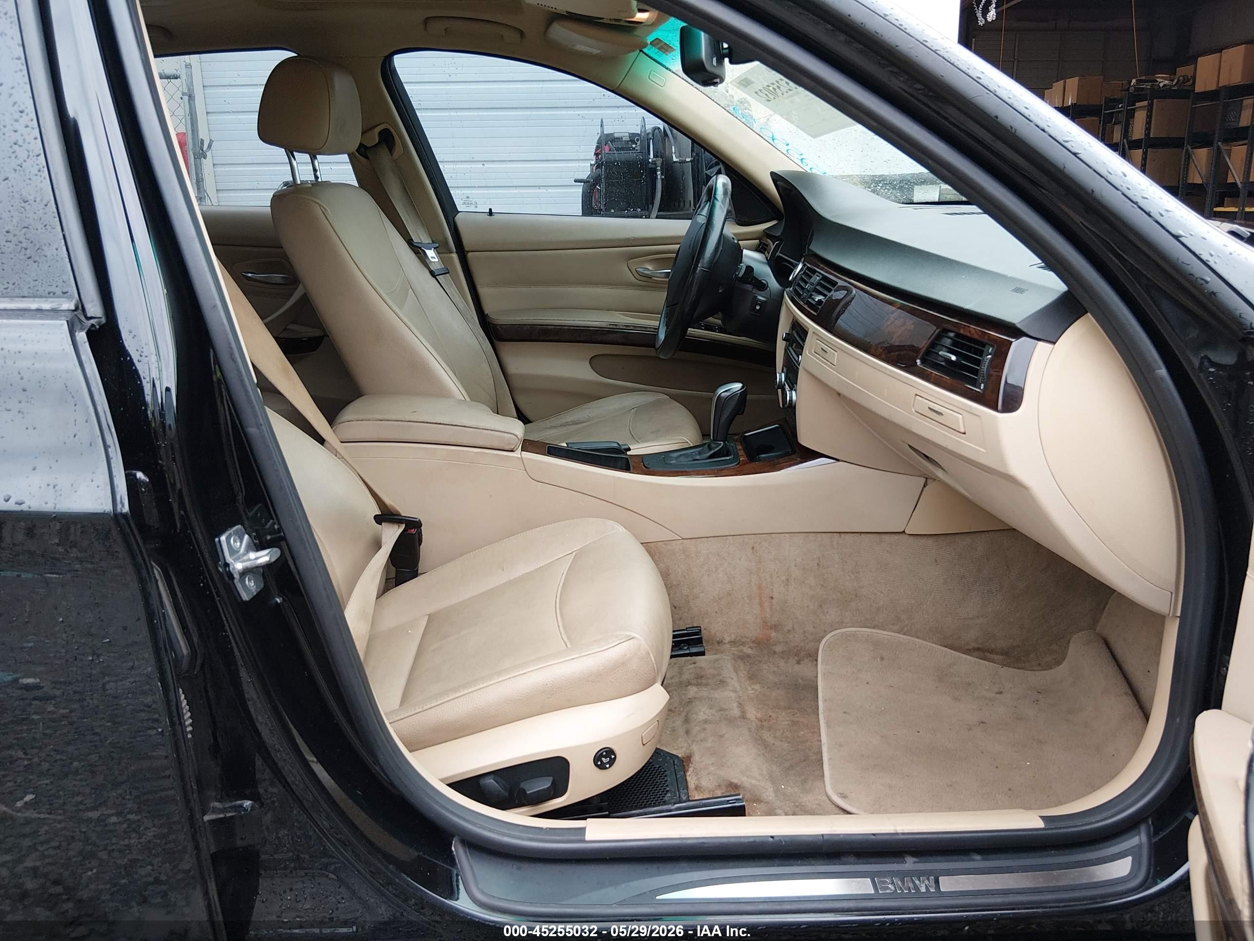 2011 Bmw 328i Xdrive Black vin: WBAPK7C57BA969894