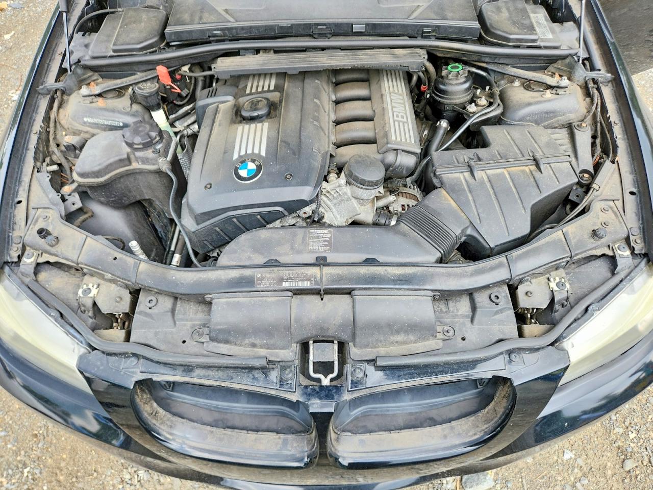 2011 Bmw 328 Xi Black vin: WBAPK7C57BA973282