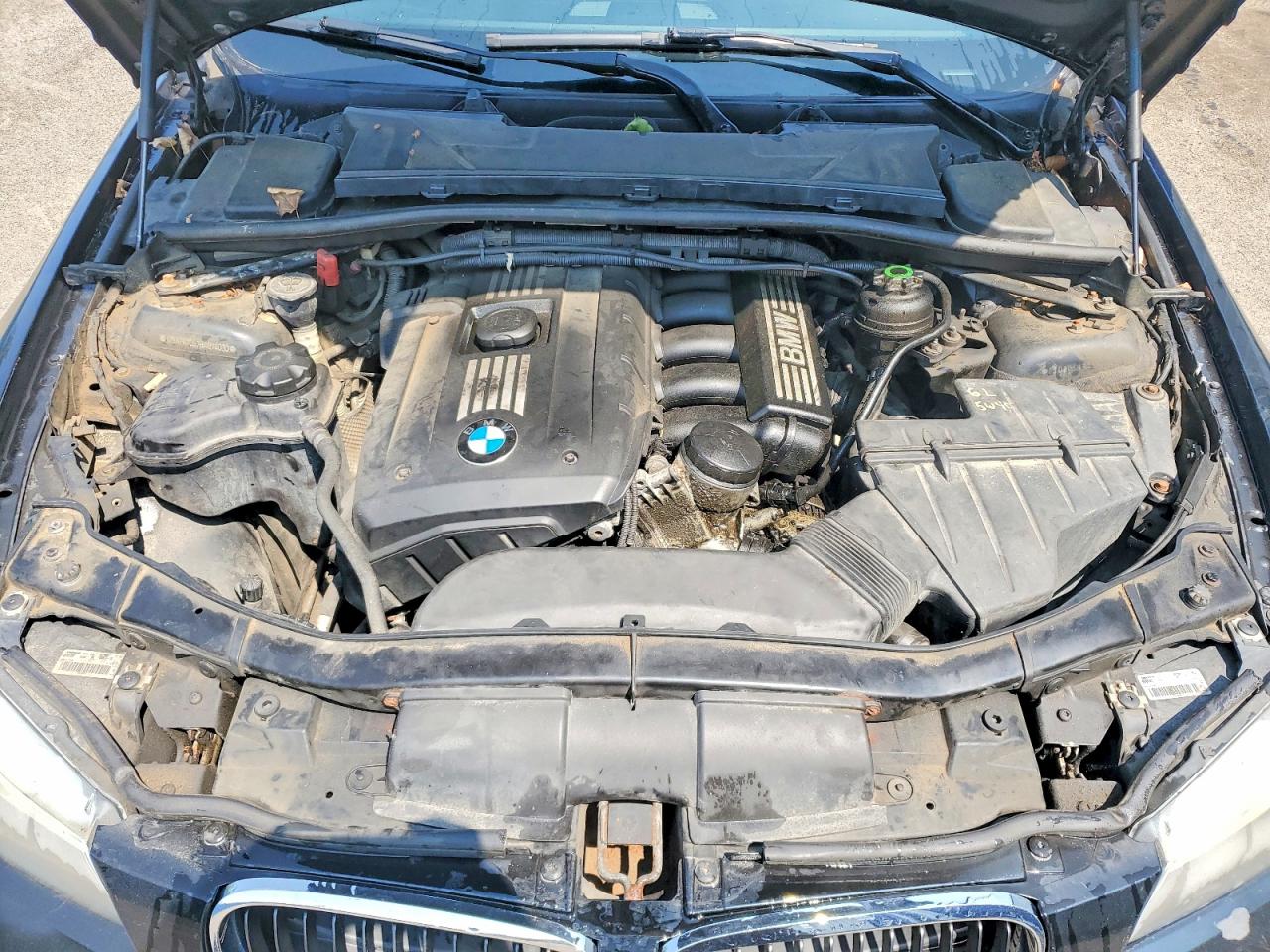2011 Bmw 328 Xi Black vin: WBAPK7C57BA974030