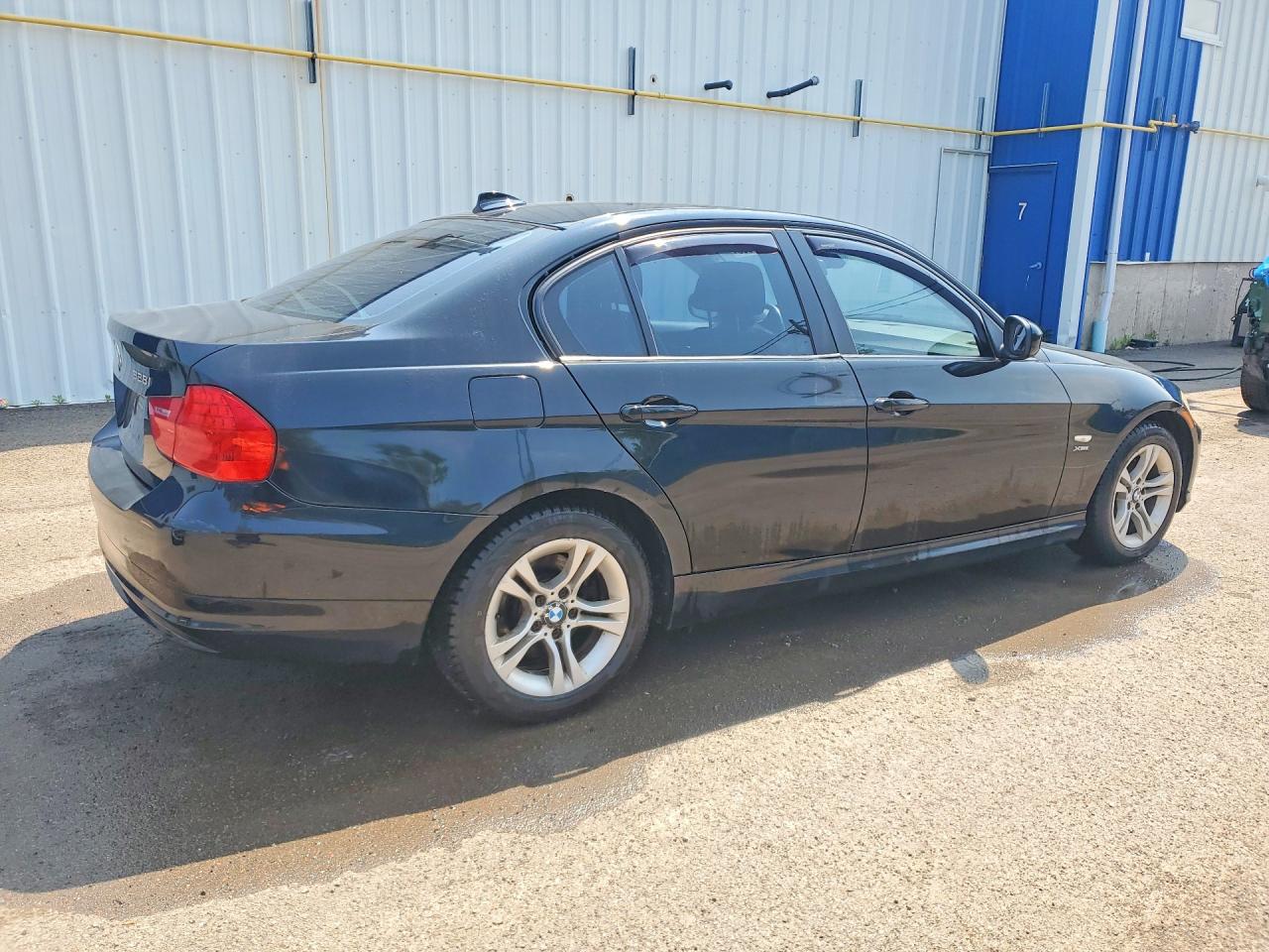 2011 Bmw 328 Xi Black vin: WBAPK7C57BA974030