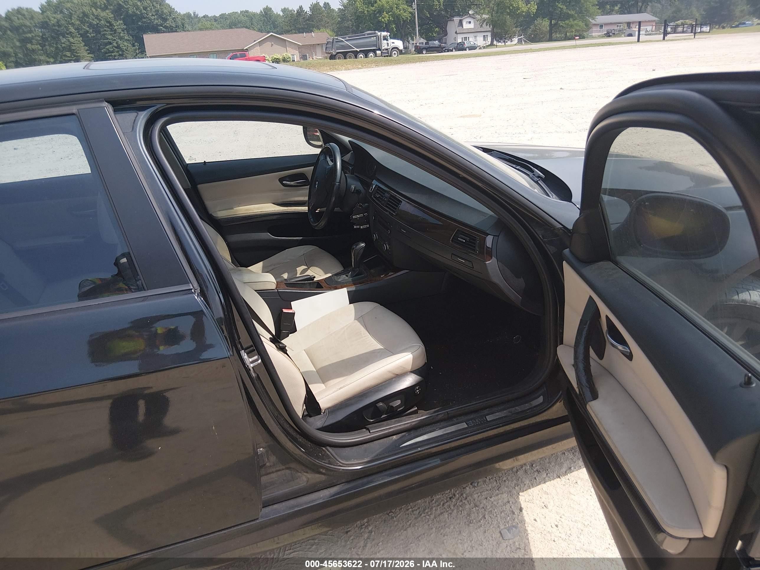 2011 Bmw 328i Xdrive Black vin: WBAPK7C57BF083531