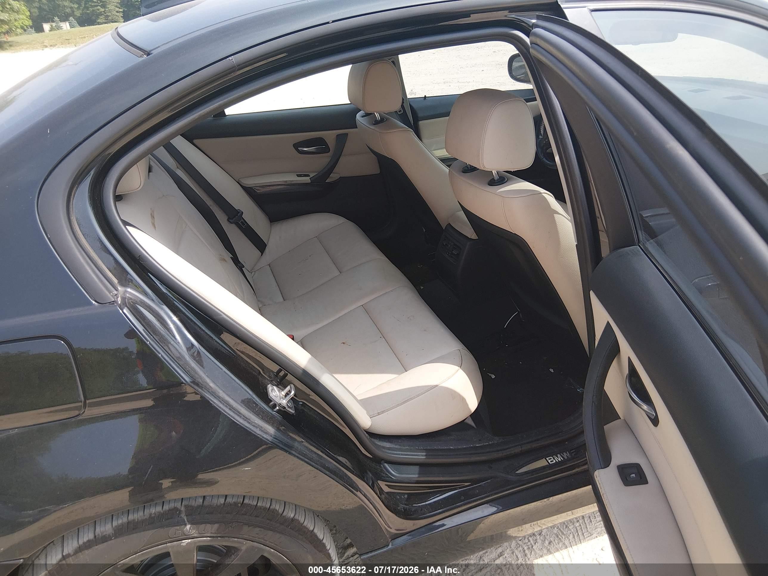 2011 Bmw 328i Xdrive Black vin: WBAPK7C57BF083531
