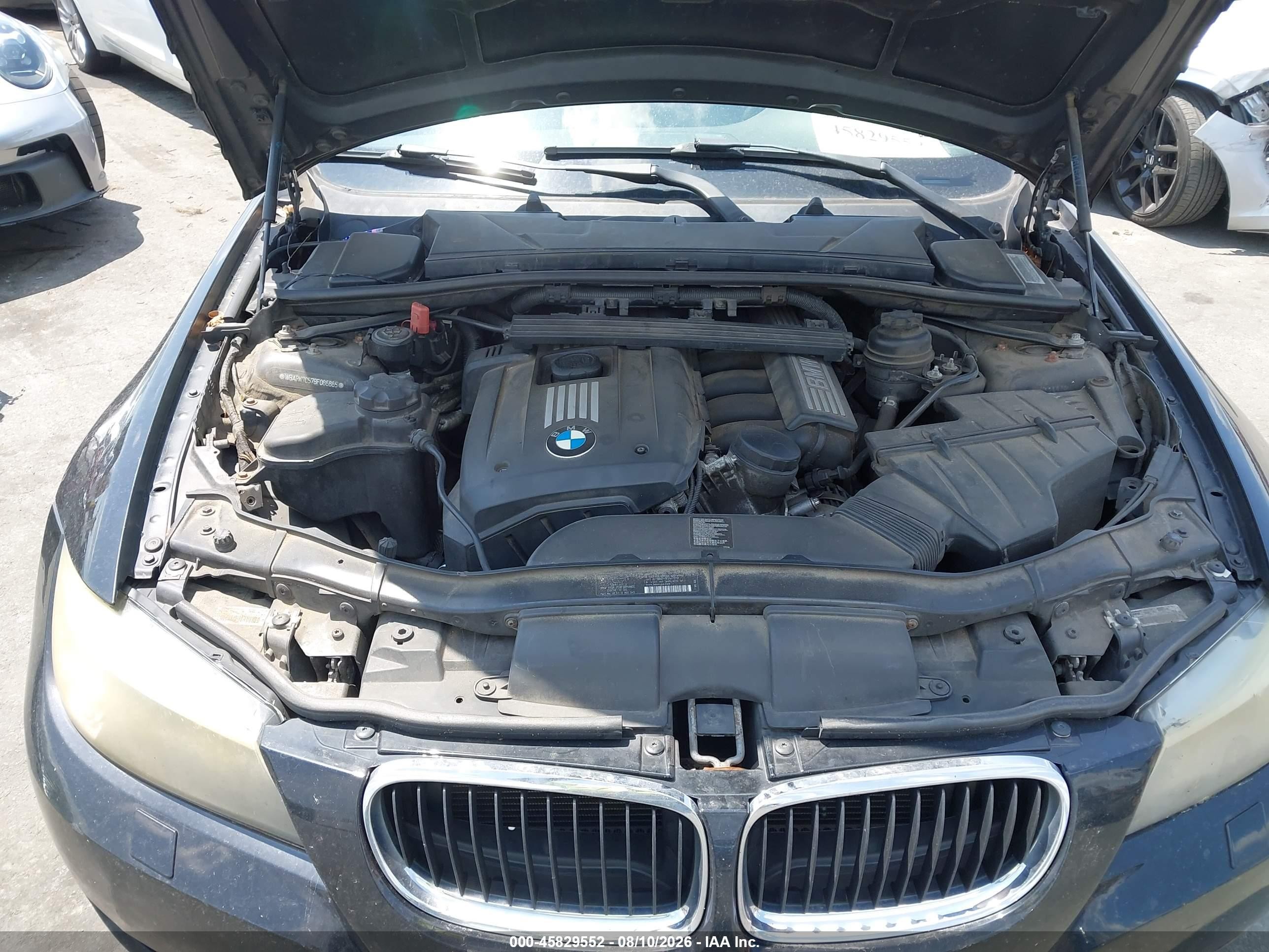 2011 Bmw 328i Xdrive Черный vin: WBAPK7C57BF086865
