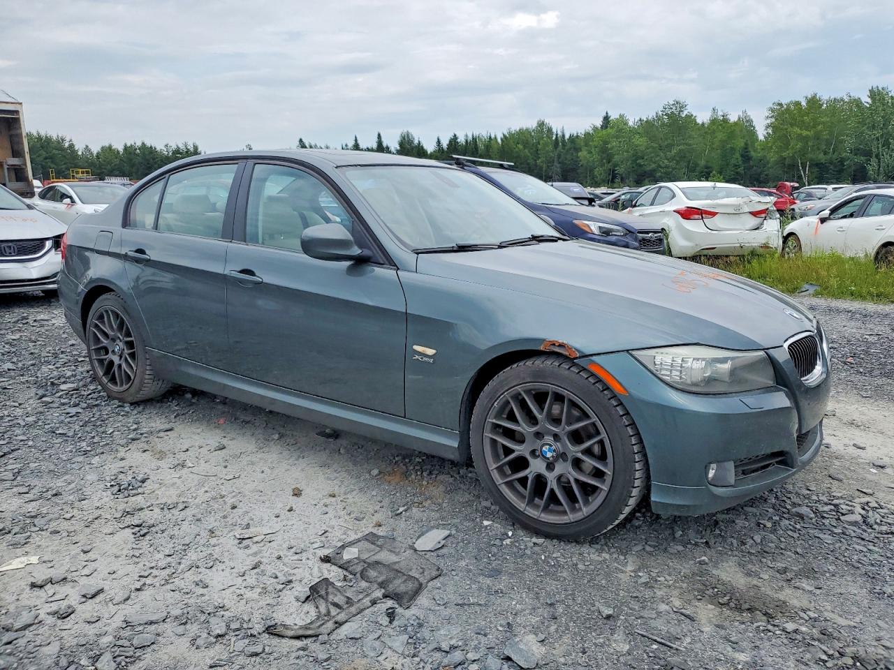 2010 Bmw 328 Xi Green vin: WBAPK7C58AA458340