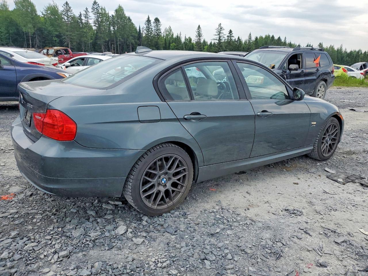 2010 Bmw 328 Xi Green vin: WBAPK7C58AA458340