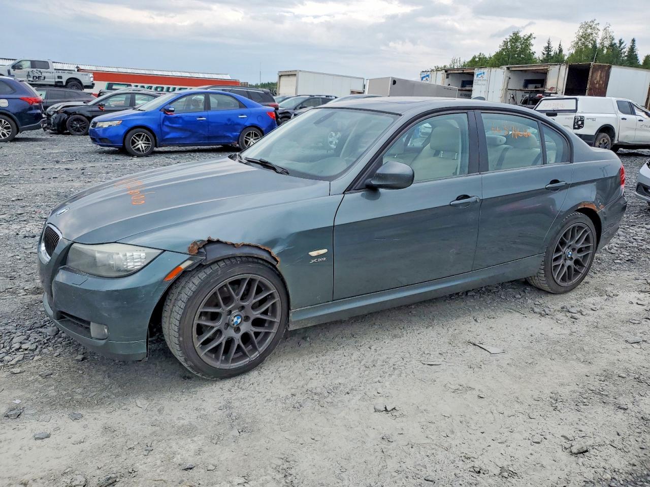 2010 Bmw 328 Xi Green vin: WBAPK7C58AA458340