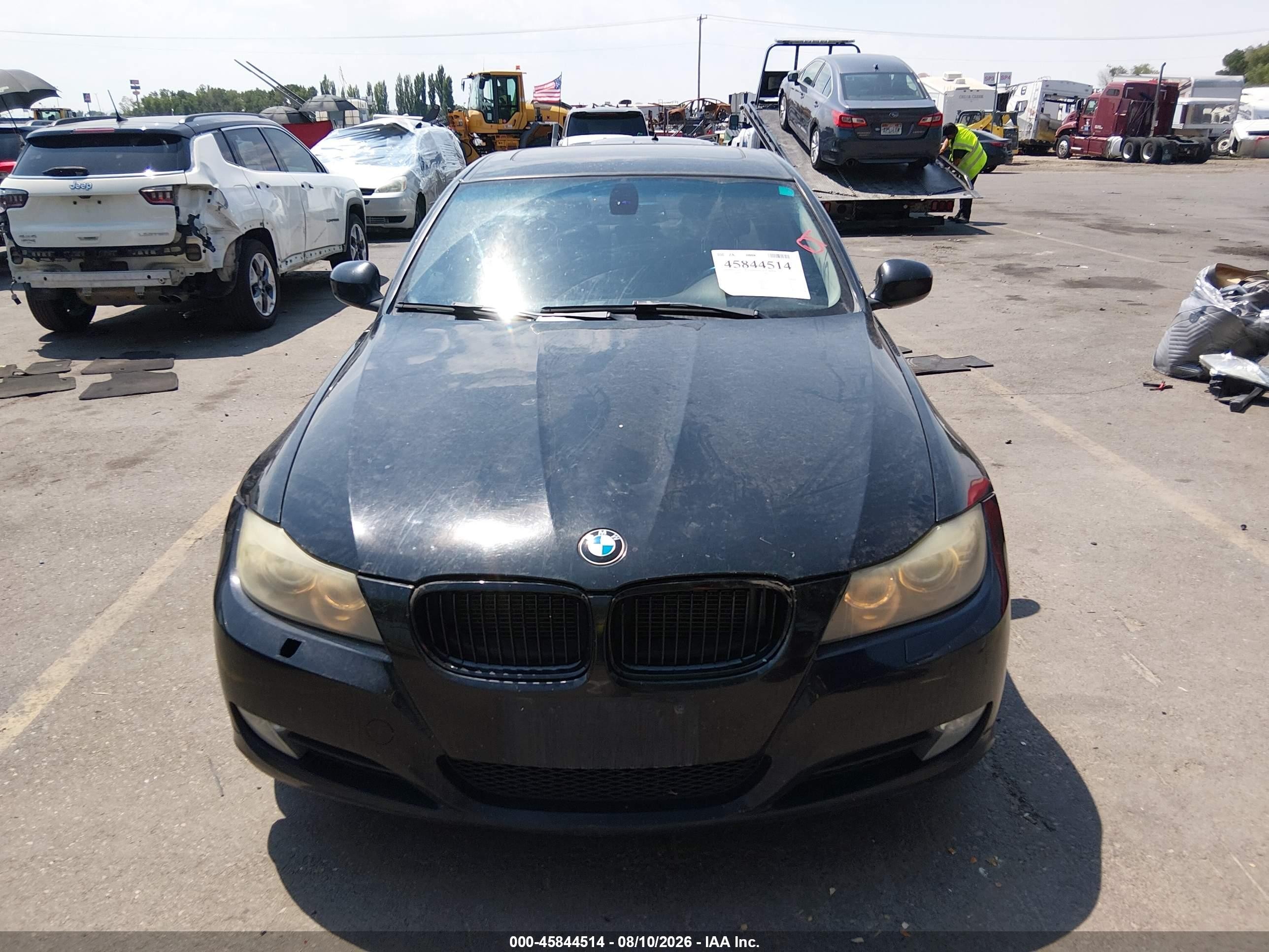 2011 Bmw 328i Xdrive Black vin: WBAPK7C58BA971086