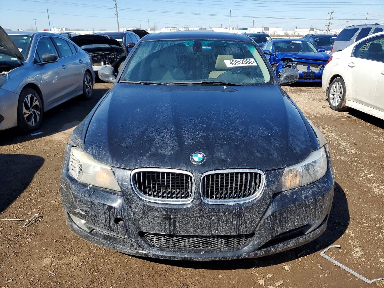 2011 Bmw 328 Xi Black vin: WBAPK7C58BF082274