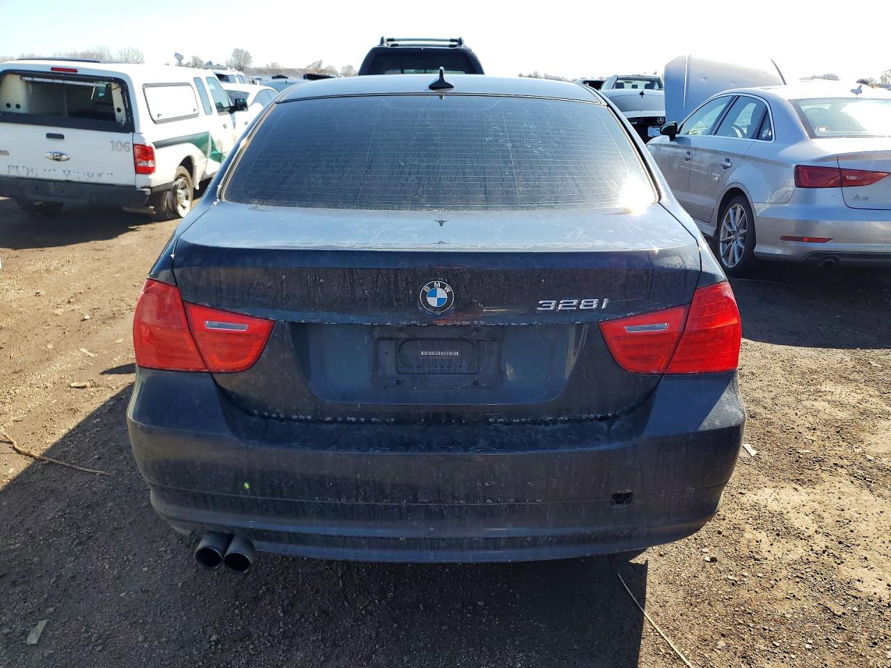 2011 Bmw 328 Xi Black vin: WBAPK7C58BF082274