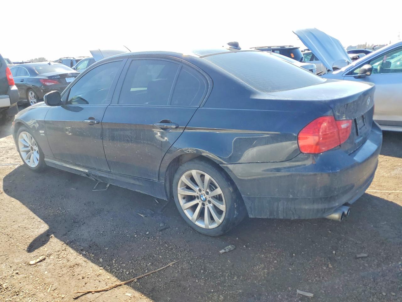 2011 Bmw 328 Xi Black vin: WBAPK7C58BF082274