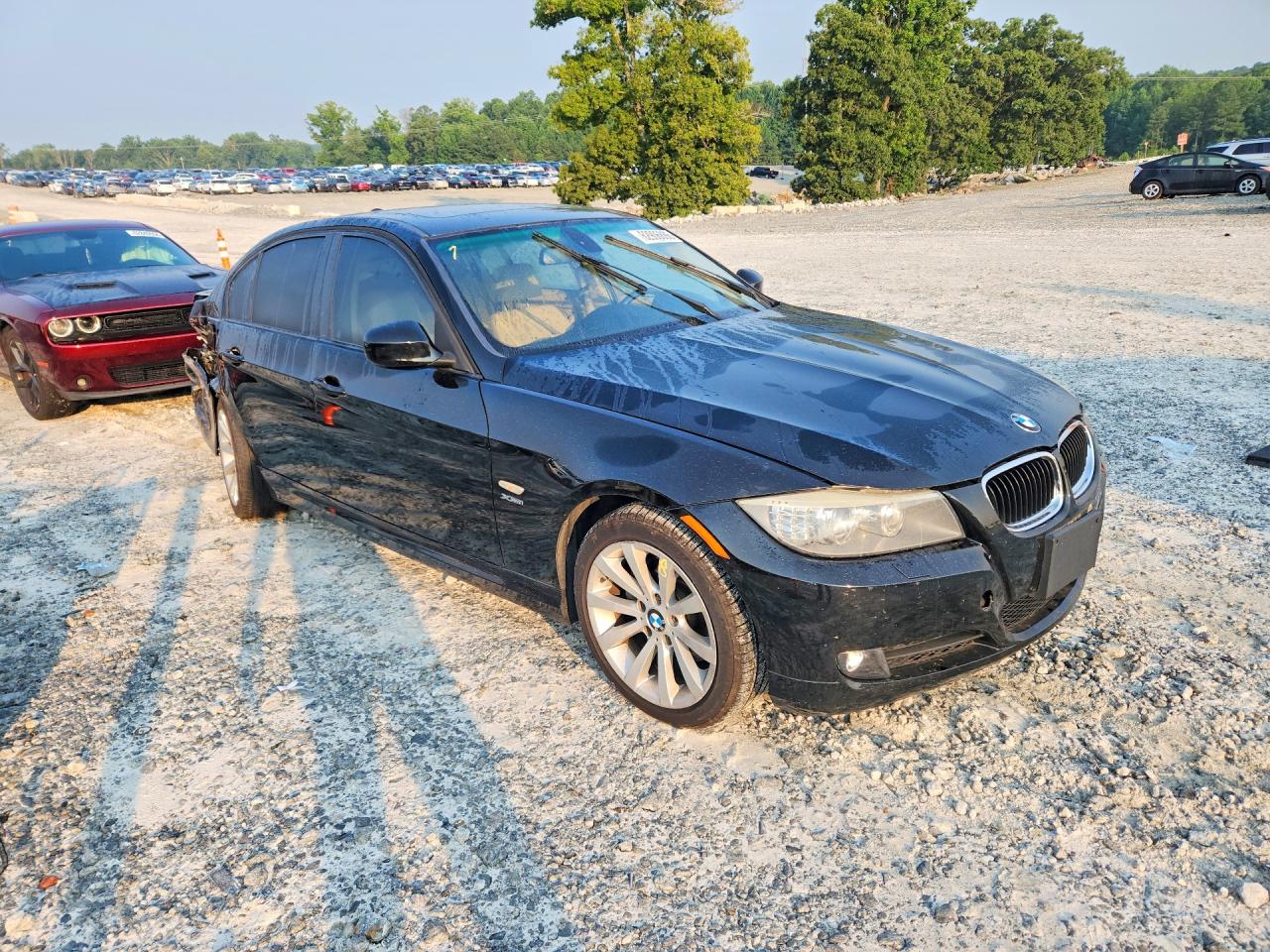 2011 Bmw 328 Xi Black vin: WBAPK7C58BF196744