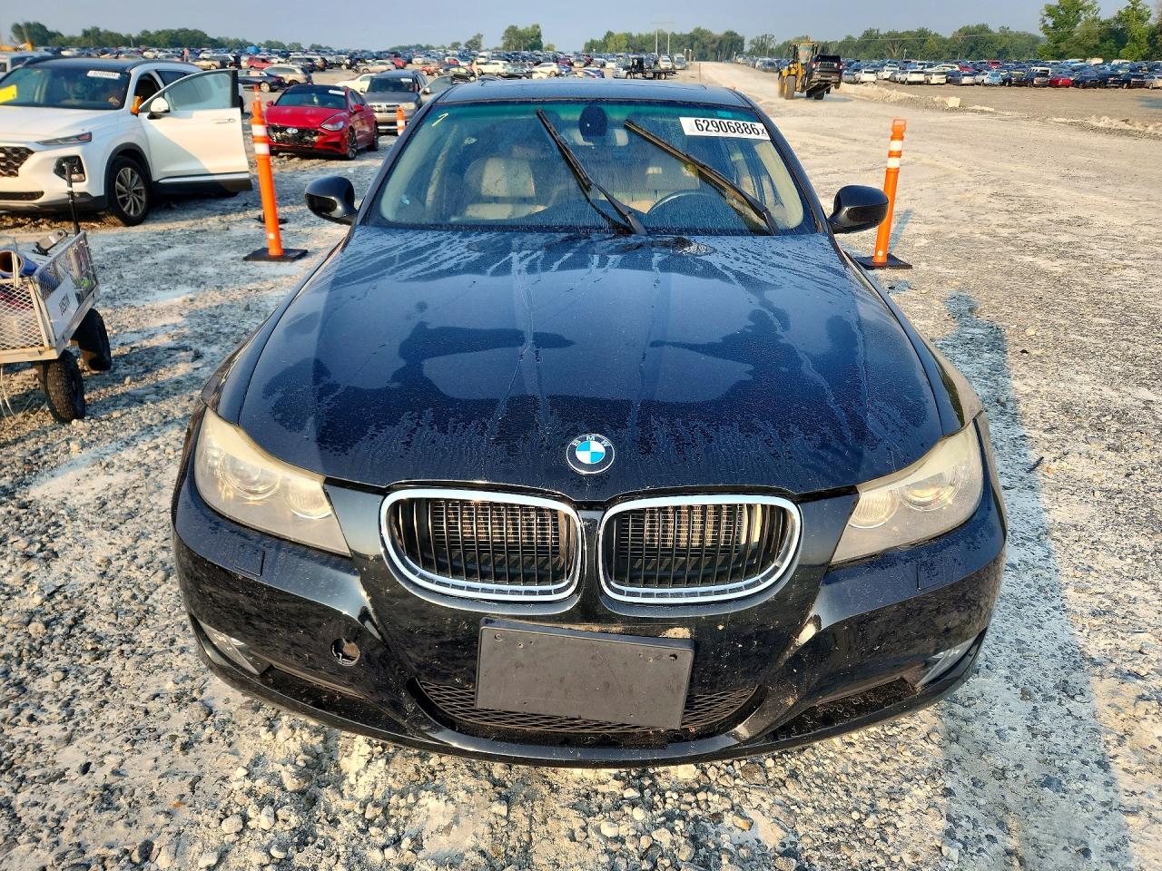 2011 Bmw 328 Xi Black vin: WBAPK7C58BF196744