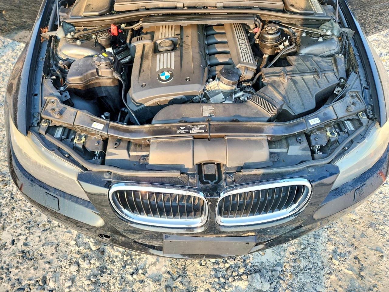 2011 Bmw 328 Xi Black vin: WBAPK7C58BF196744