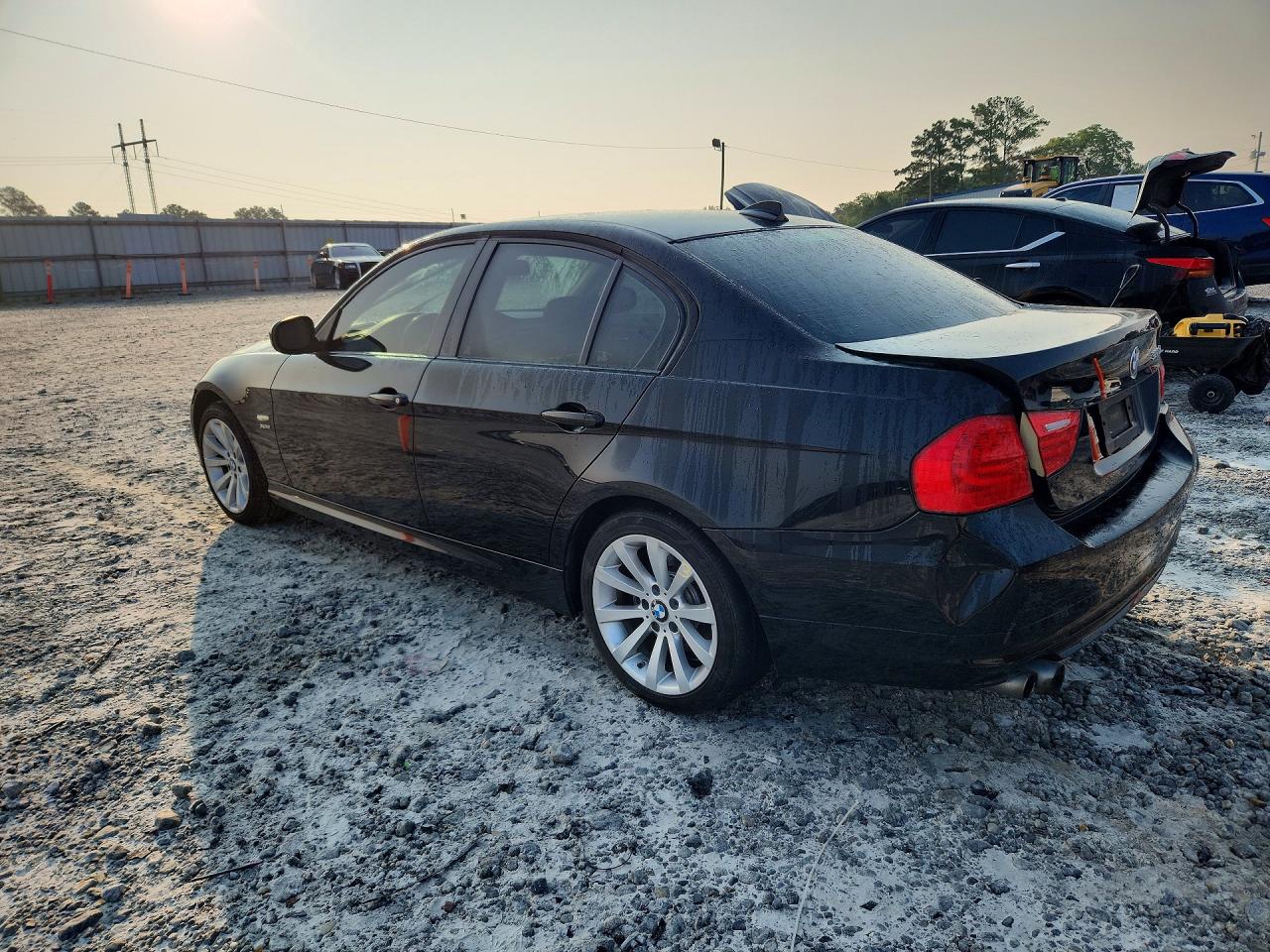 2011 Bmw 328 Xi Black vin: WBAPK7C58BF196744