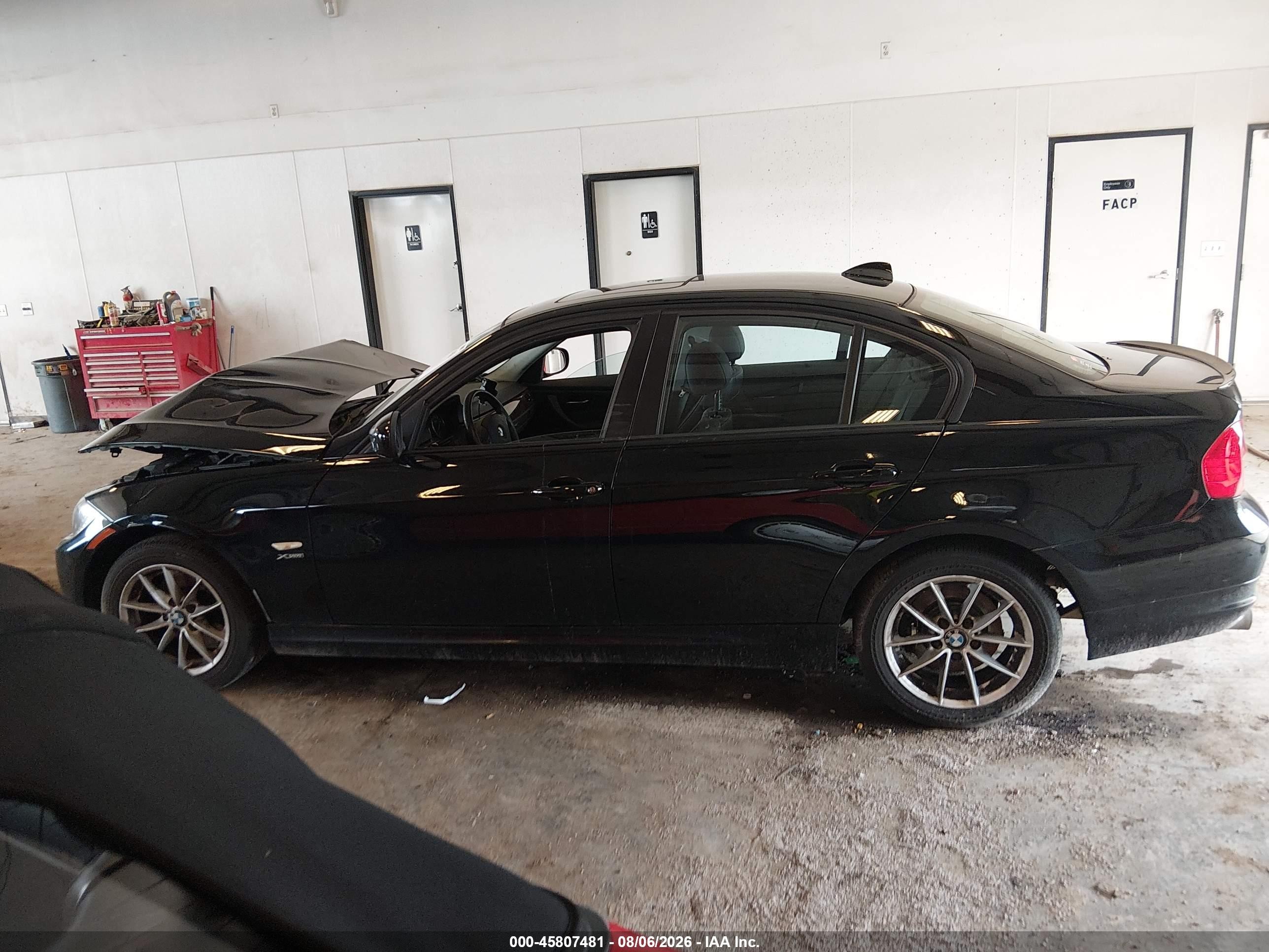 2010 Bmw 328i Xdrive Черный vin: WBAPK7C59AA459769
