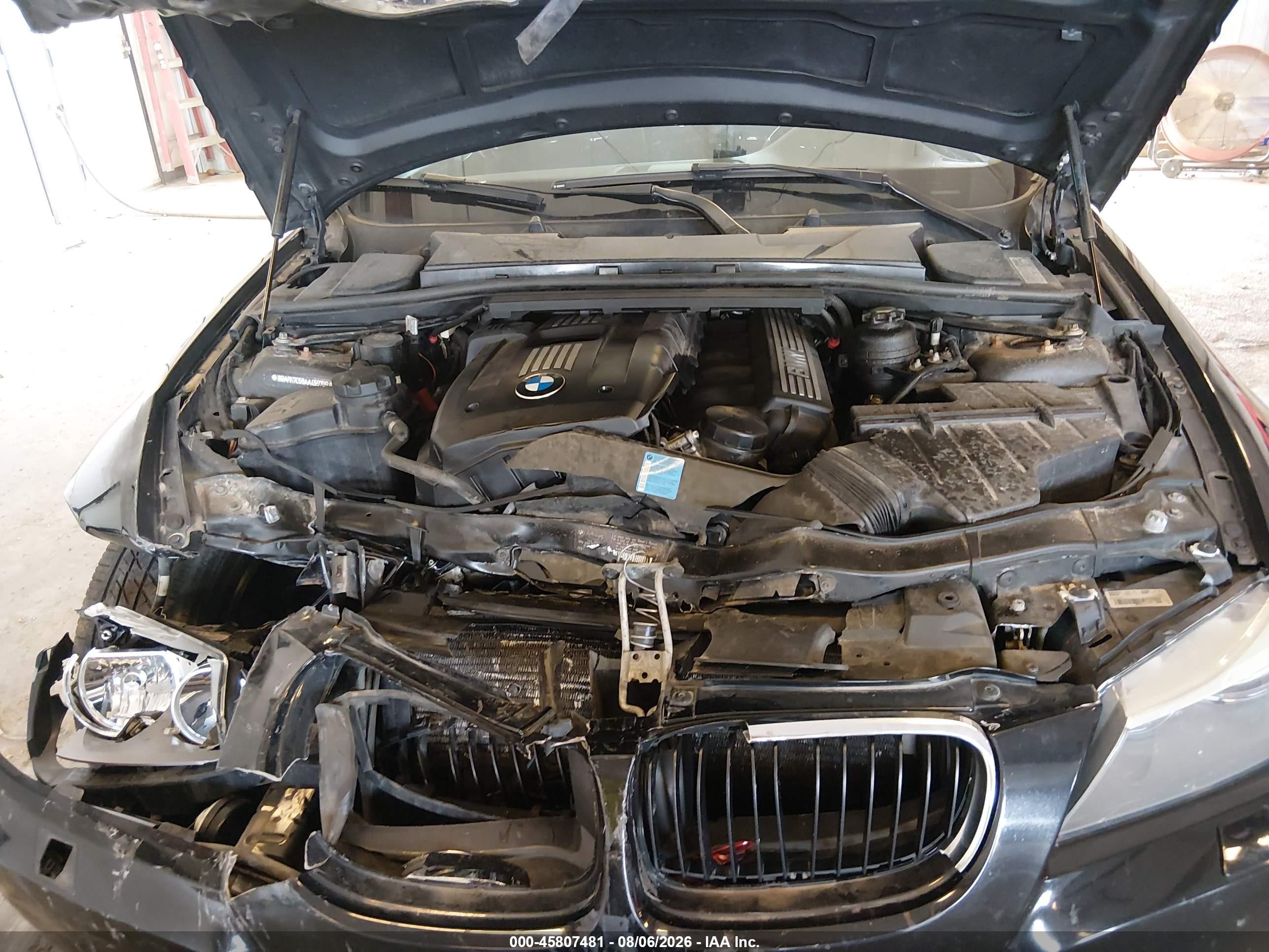 2010 Bmw 328i Xdrive Черный vin: WBAPK7C59AA459769