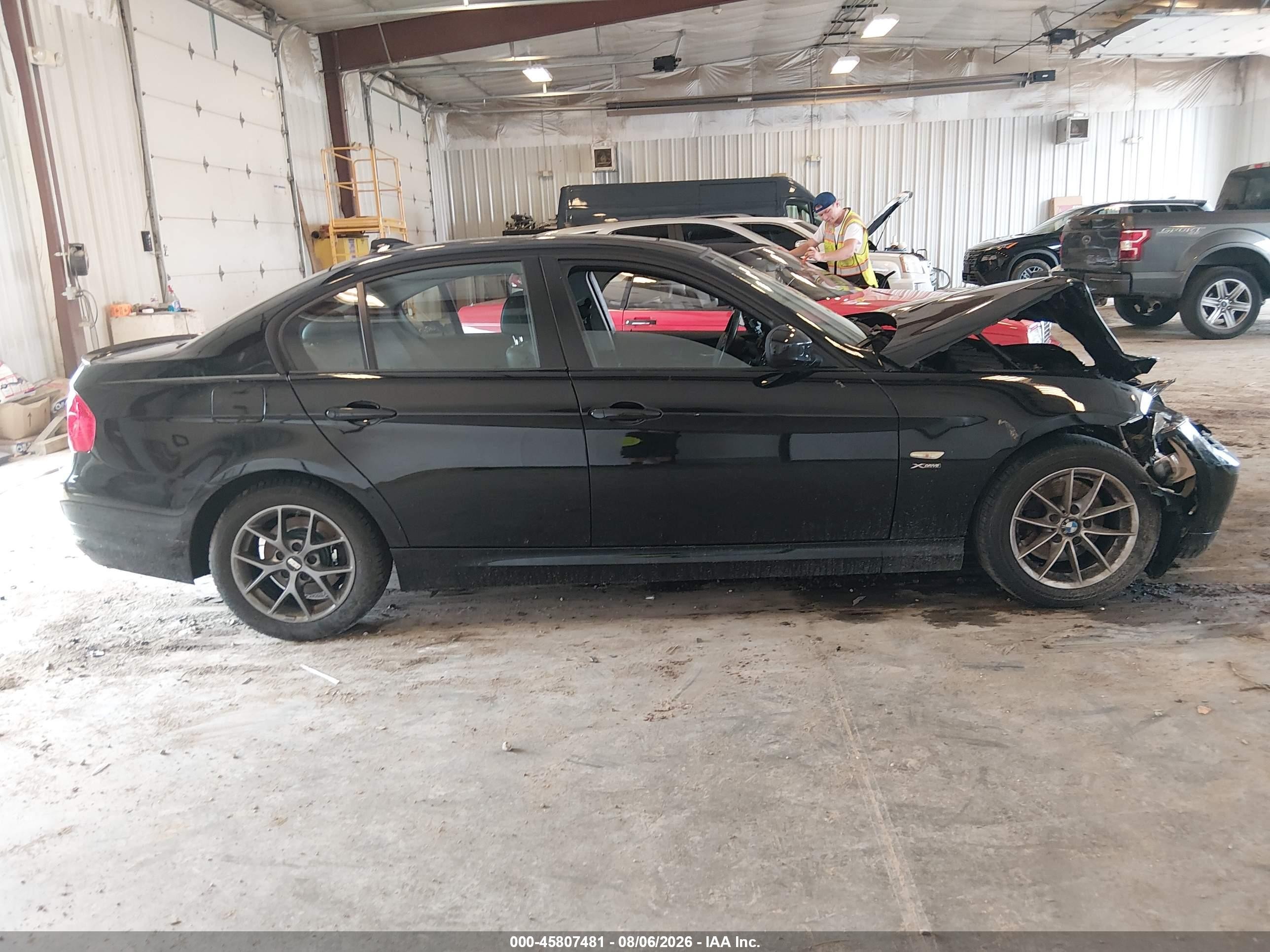 2010 Bmw 328i Xdrive Черный vin: WBAPK7C59AA459769