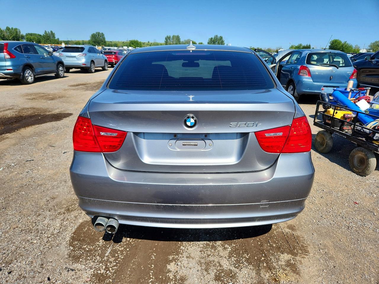 2011 Bmw 328 Xi Gray vin: WBAPK7C59BA821939