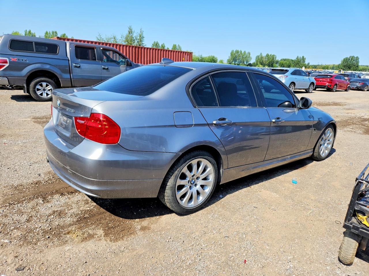 2011 Bmw 328 Xi Gray vin: WBAPK7C59BA821939