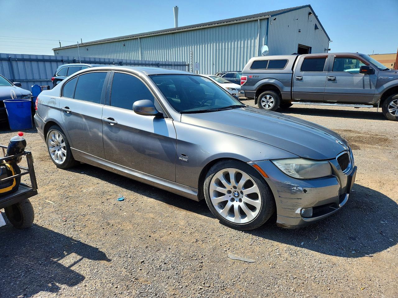 2011 Bmw 328 Xi Gray vin: WBAPK7C59BA821939