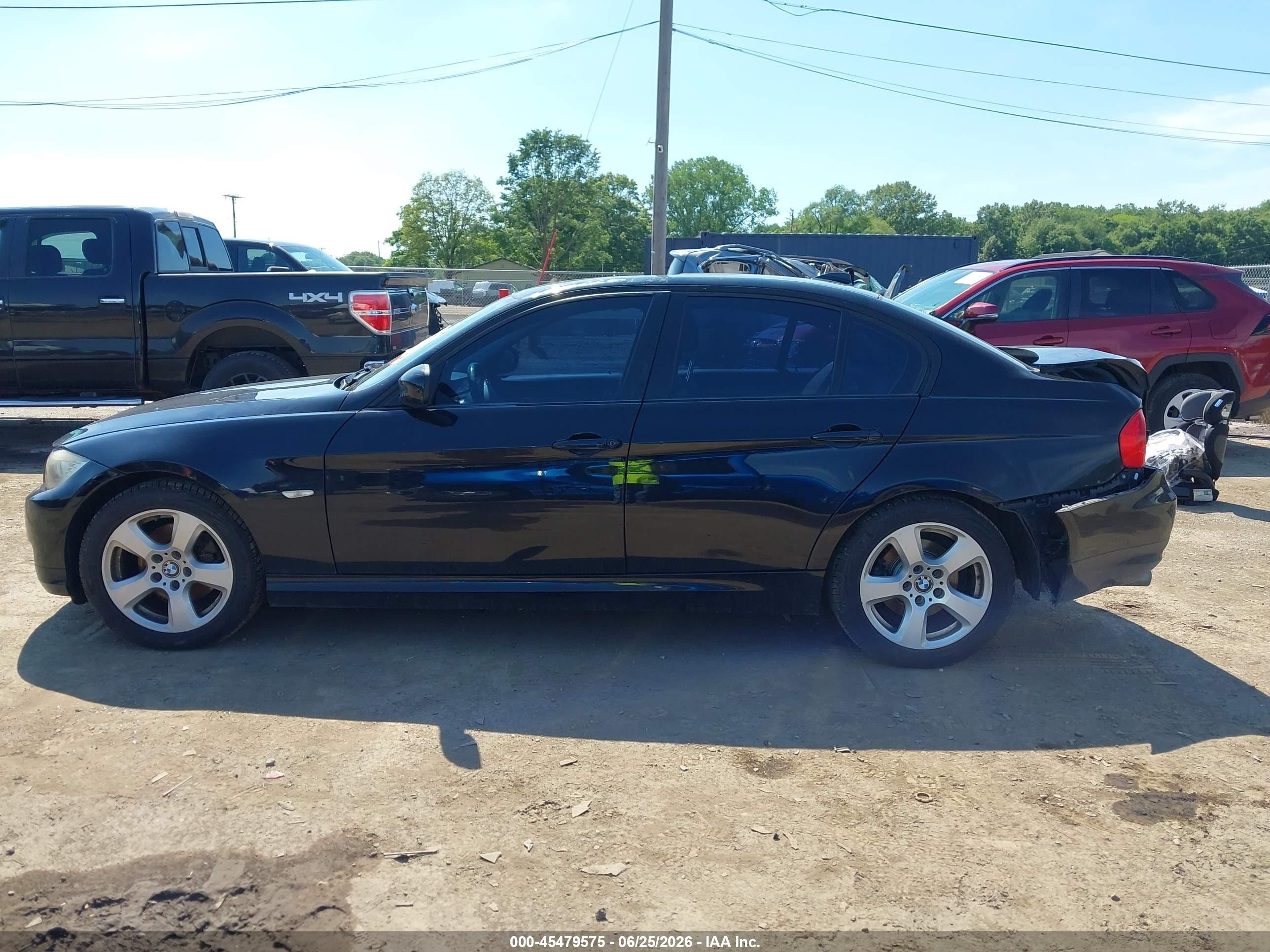 2011 Bmw 328i Xdrive Black vin: WBAPK7C59BF087449