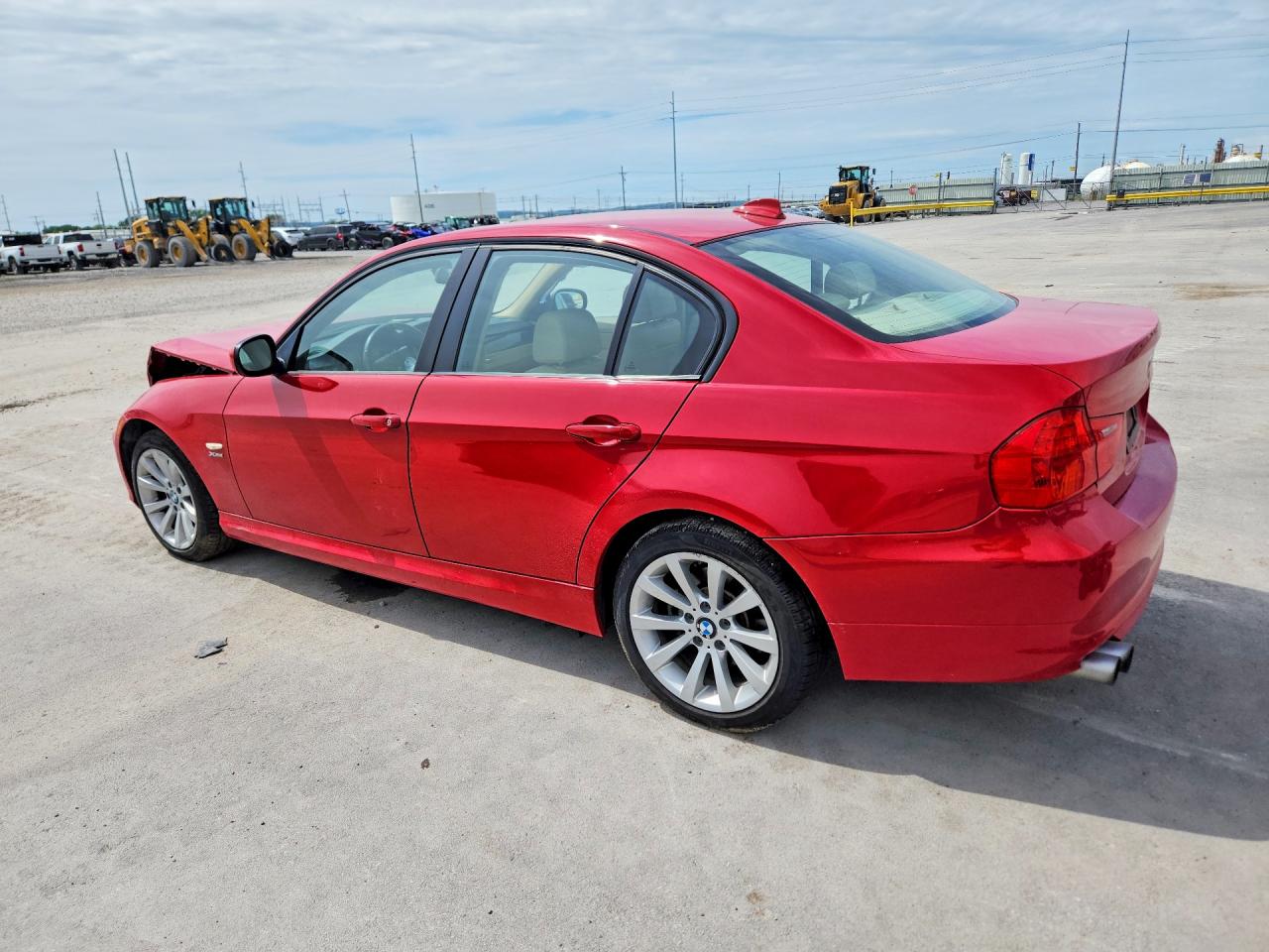 2011 Bmw 328 Xi Red vin: WBAPK7C59BF195358