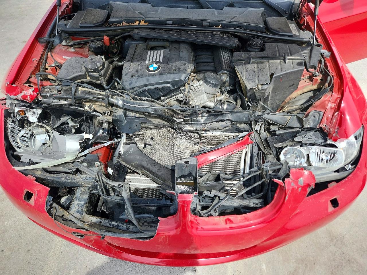 2011 Bmw 328 Xi Red vin: WBAPK7C59BF195358