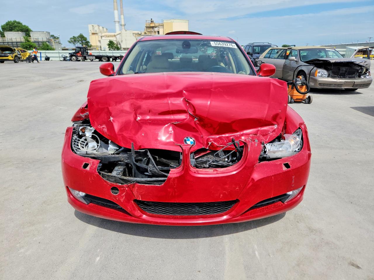 2011 Bmw 328 Xi Red vin: WBAPK7C59BF195358