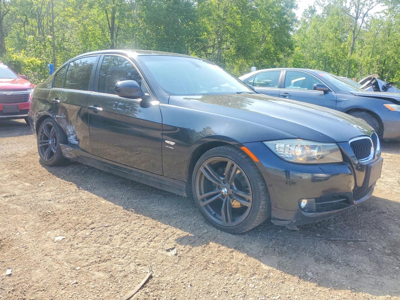 2010 Bmw 328 Xi Black vin: WBAPK7C5XAA459389