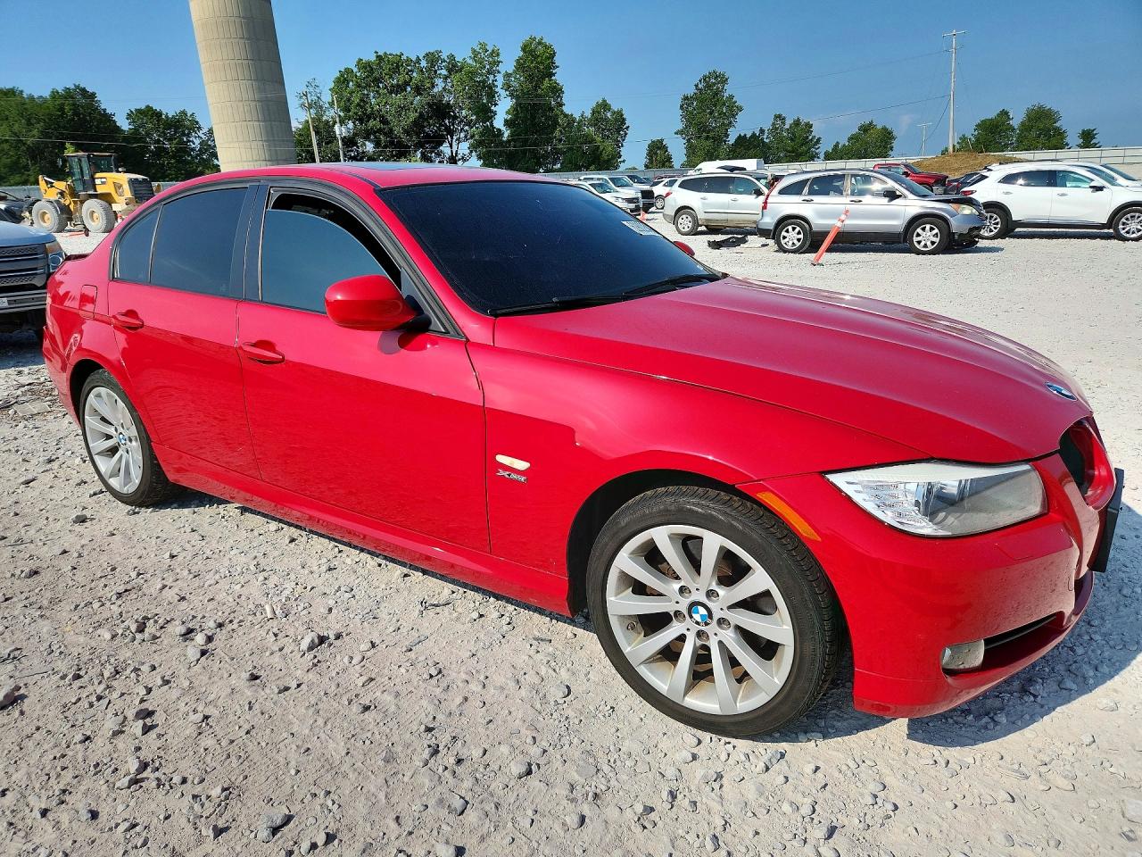2011 Bmw 328 Xi Red vin: WBAPK7C5XBA464092